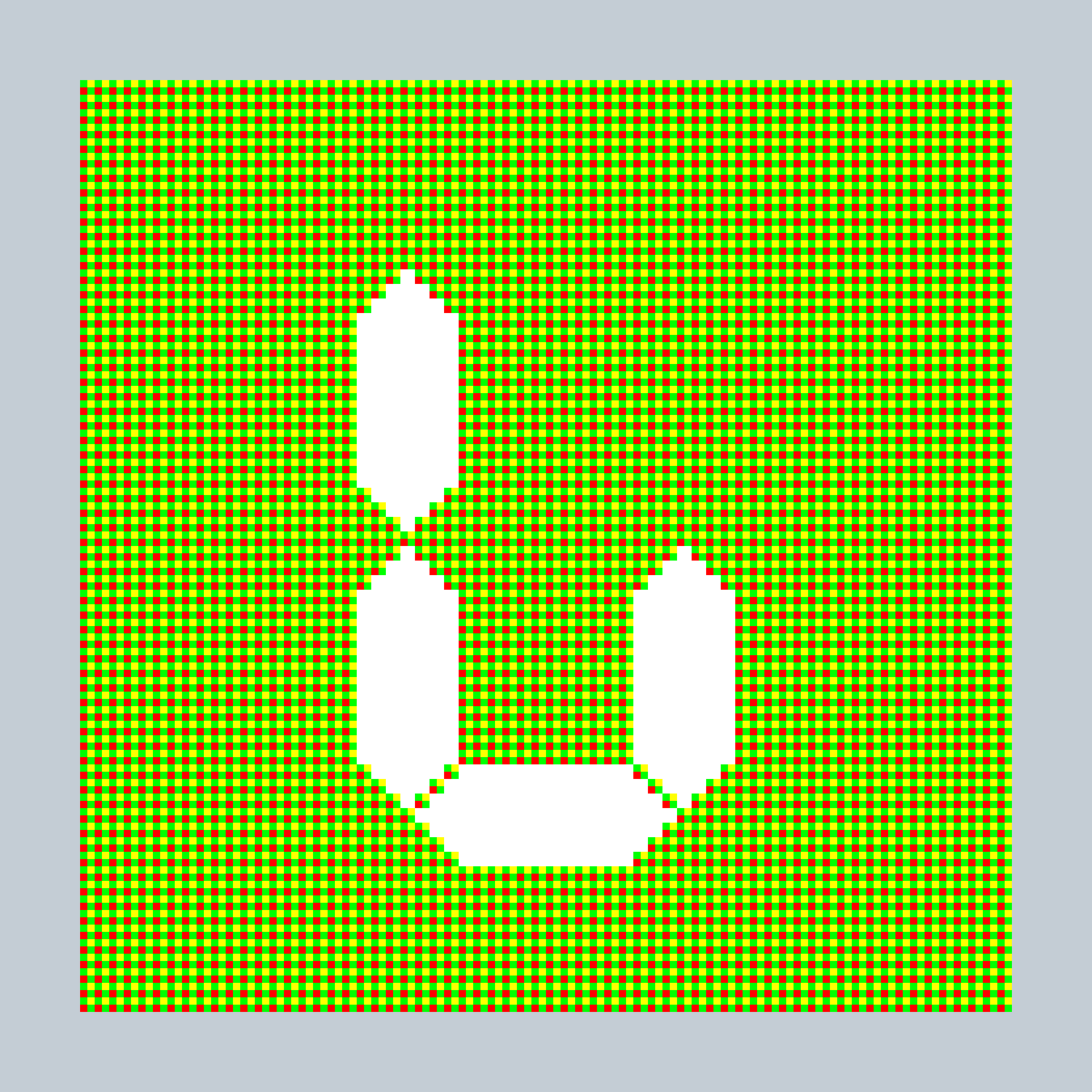 Art Blocks - Art Blocks v2 - 27-Bit Digital #1011 - NFT # 21001011