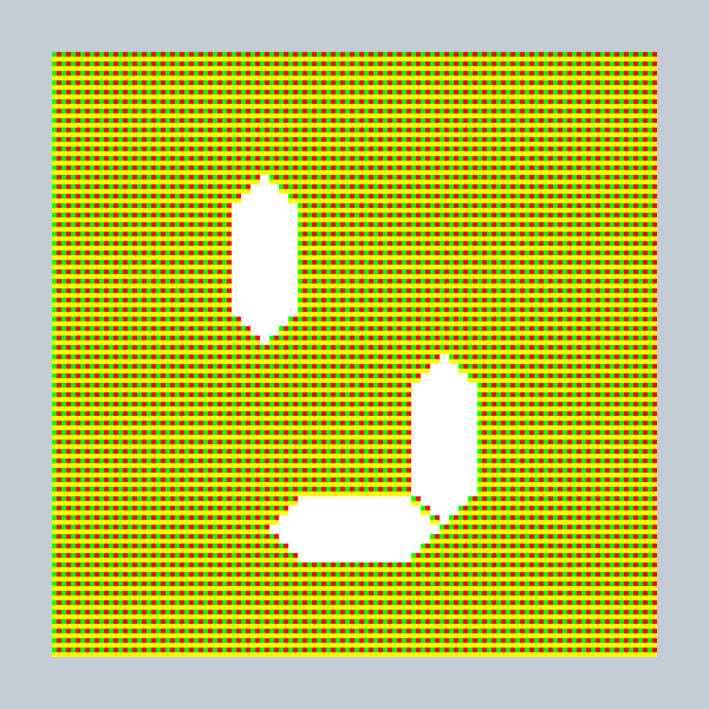 Art Blocks - Art Blocks v2 - 27-Bit Digital #1012 - NFT # 21001012