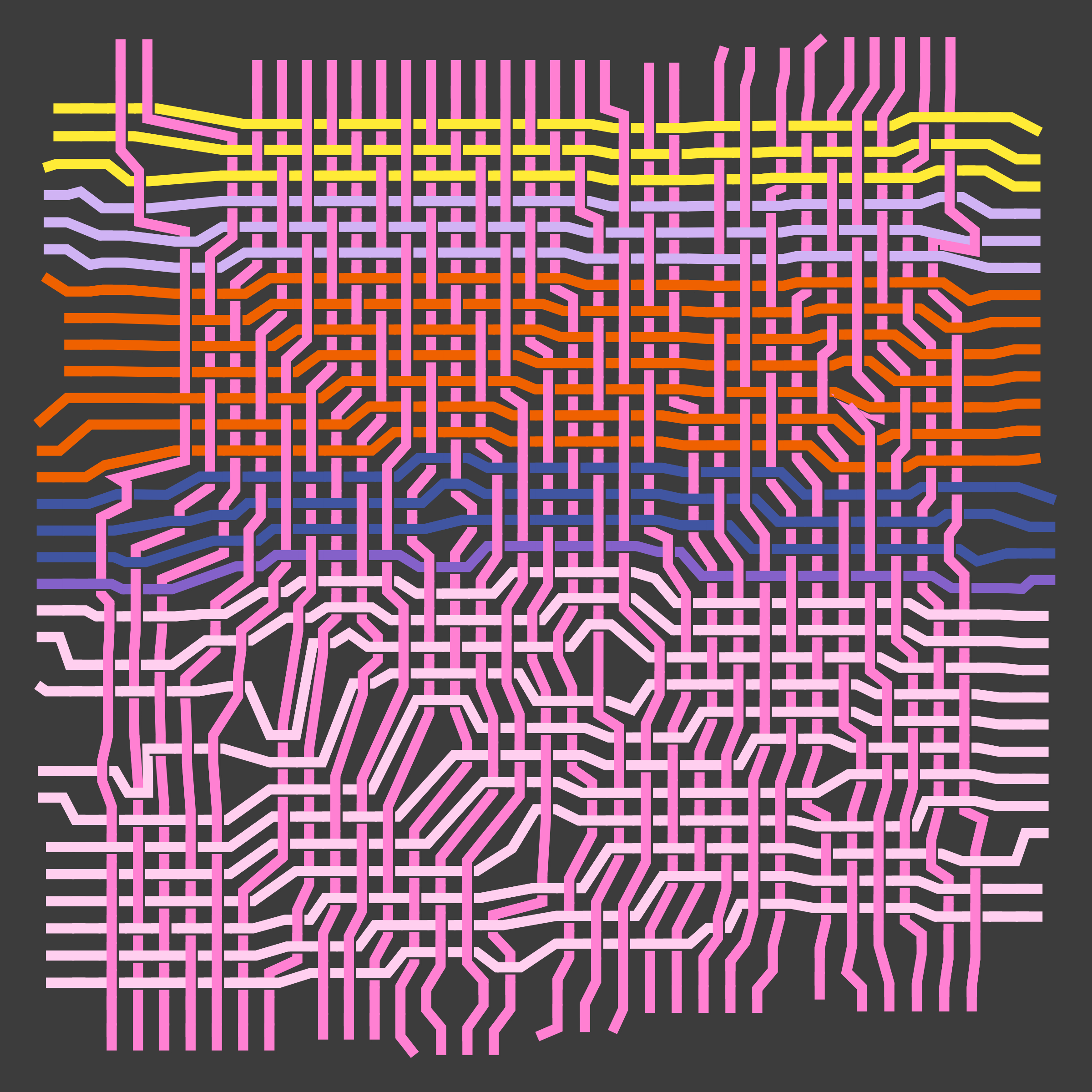 Art Blocks - Art Blocks v2 - Loom #6 - NFT # 213000006