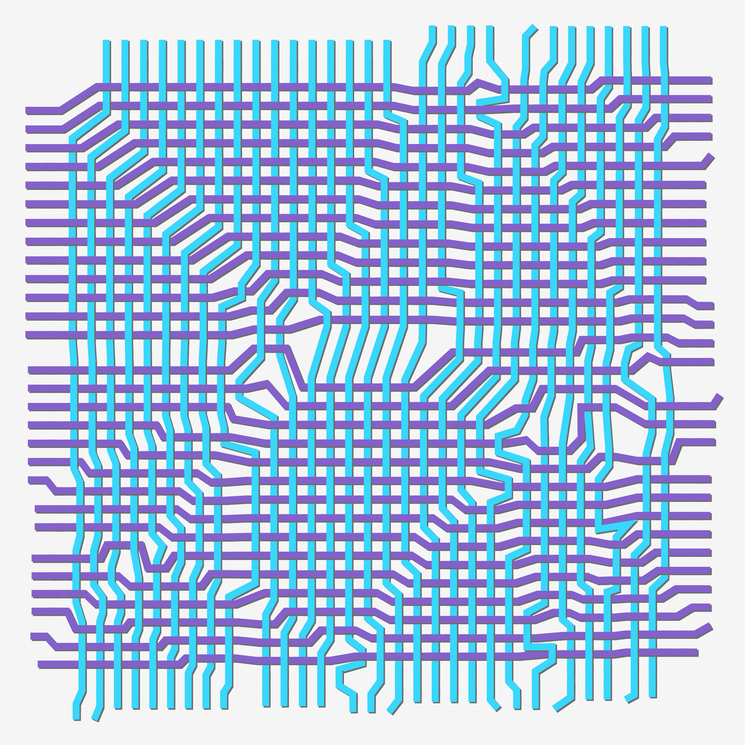 Art Blocks - Art Blocks v2 - Loom #7 - NFT # 213000007