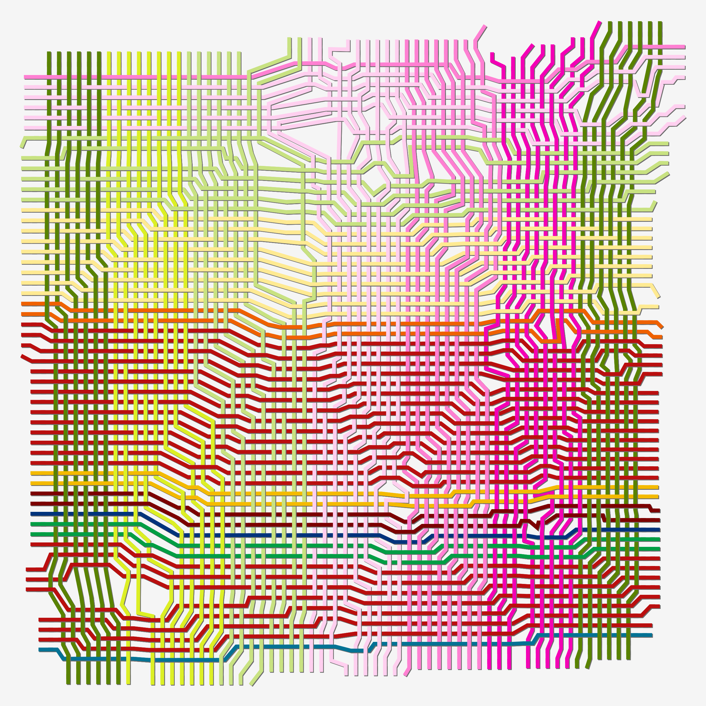 Art Blocks - Art Blocks v2 - Loom #8 - NFT # 213000008