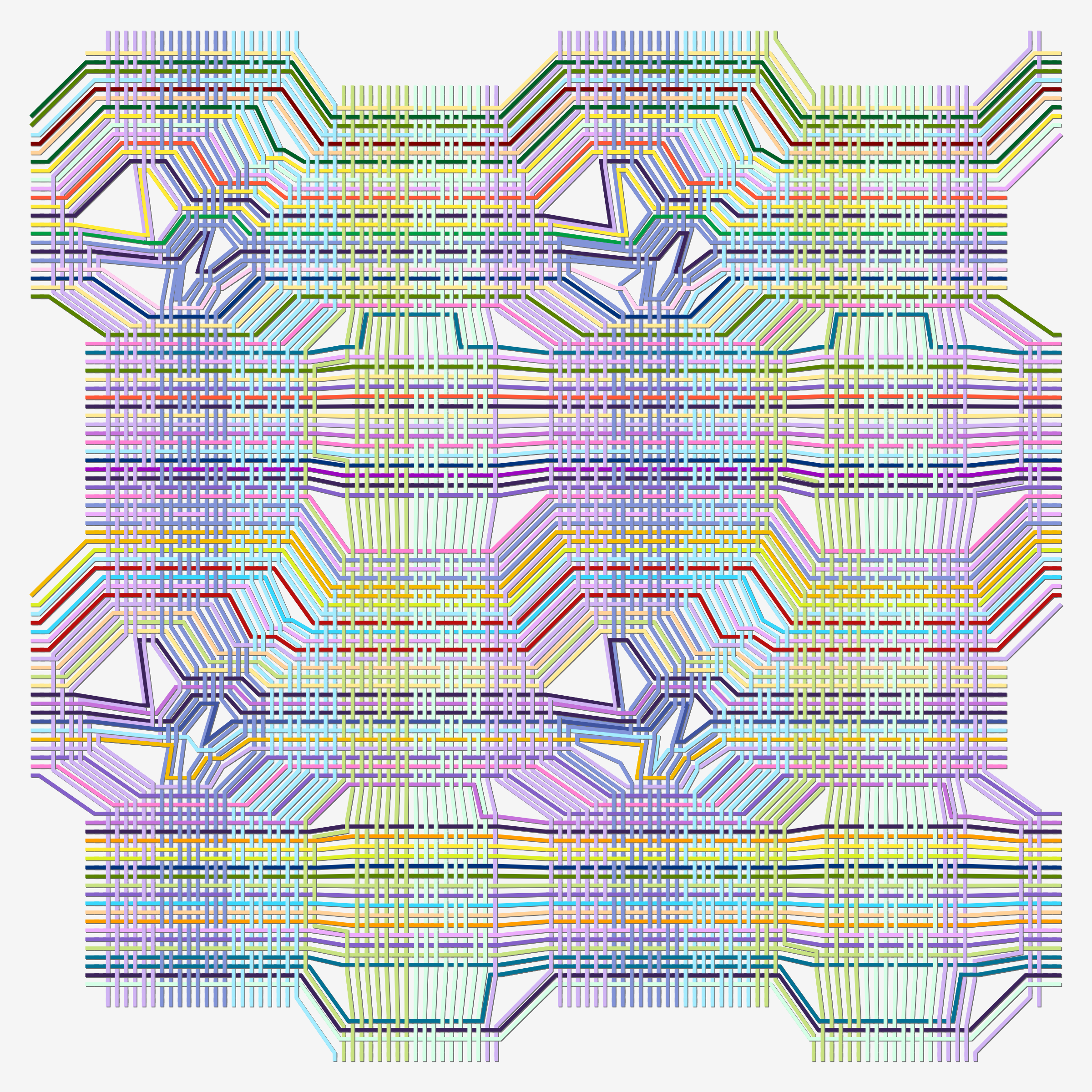 Art Blocks - Art Blocks v2 - Loom #16 - NFT # 213000016