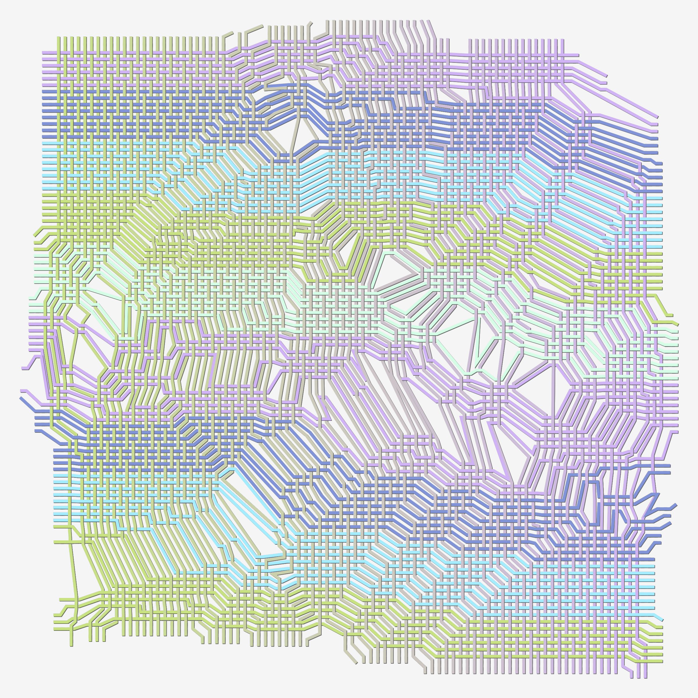 Art Blocks - Art Blocks v2 - Loom #17 - NFT # 213000017