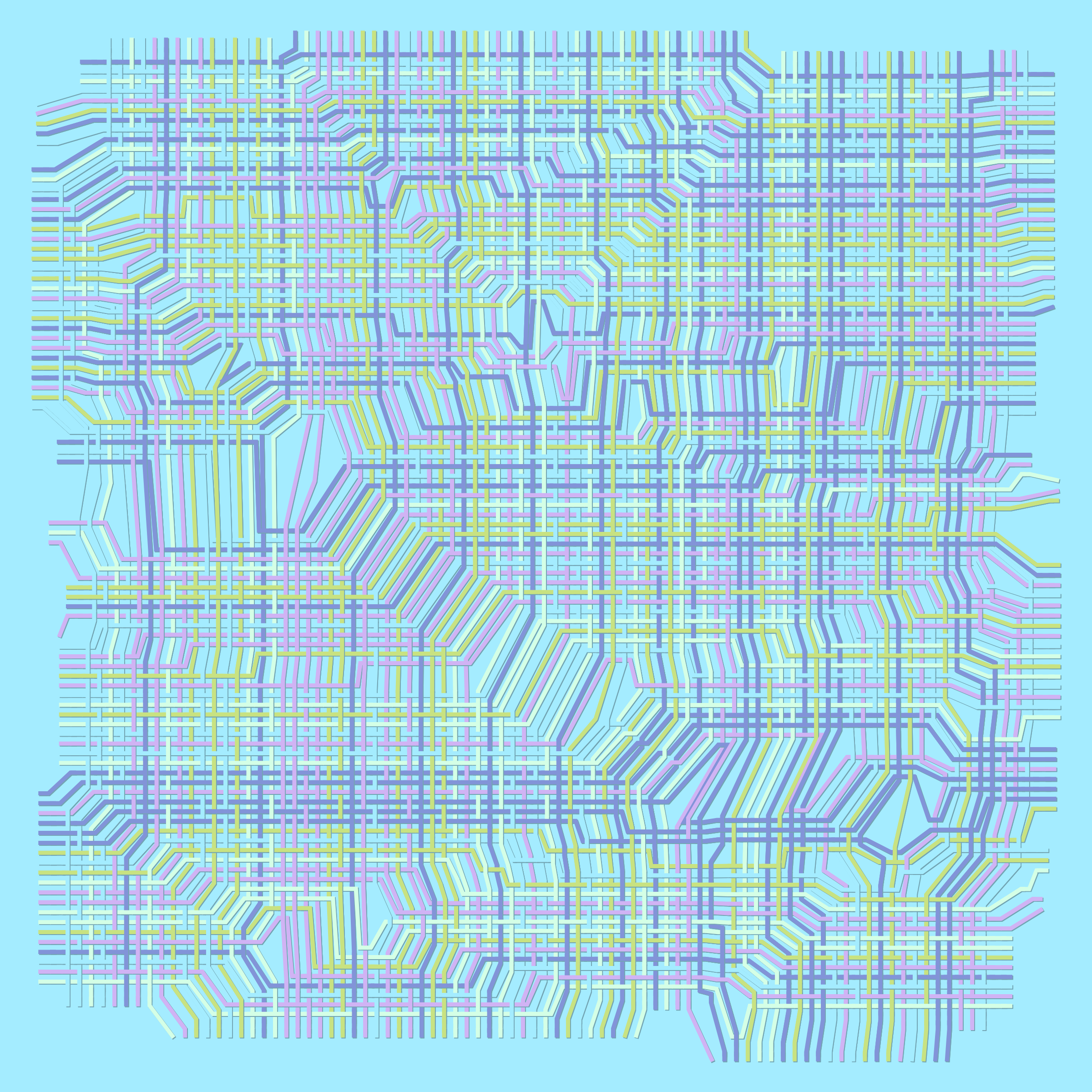 Art Blocks - Art Blocks v2 - Loom #19 - NFT # 213000019