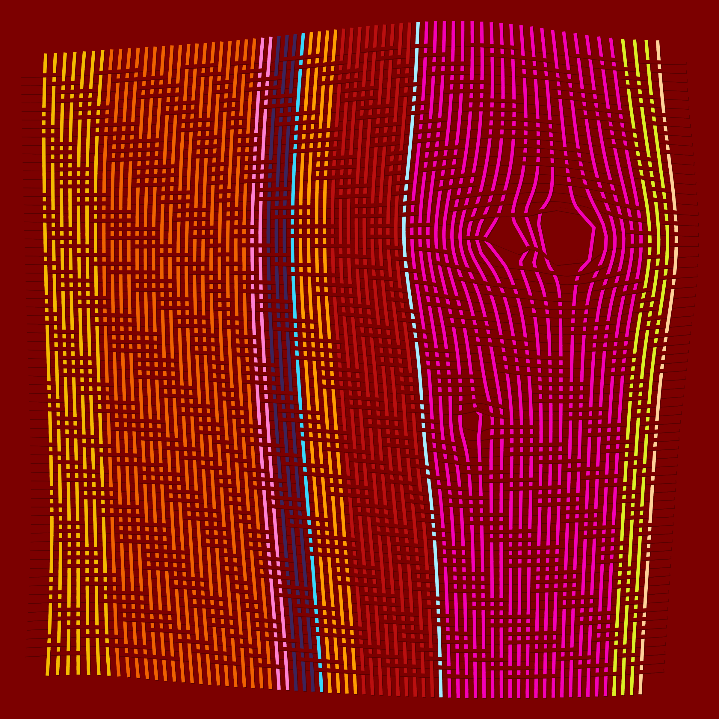 Art Blocks - Art Blocks v2 - Loom #21 - NFT # 213000021