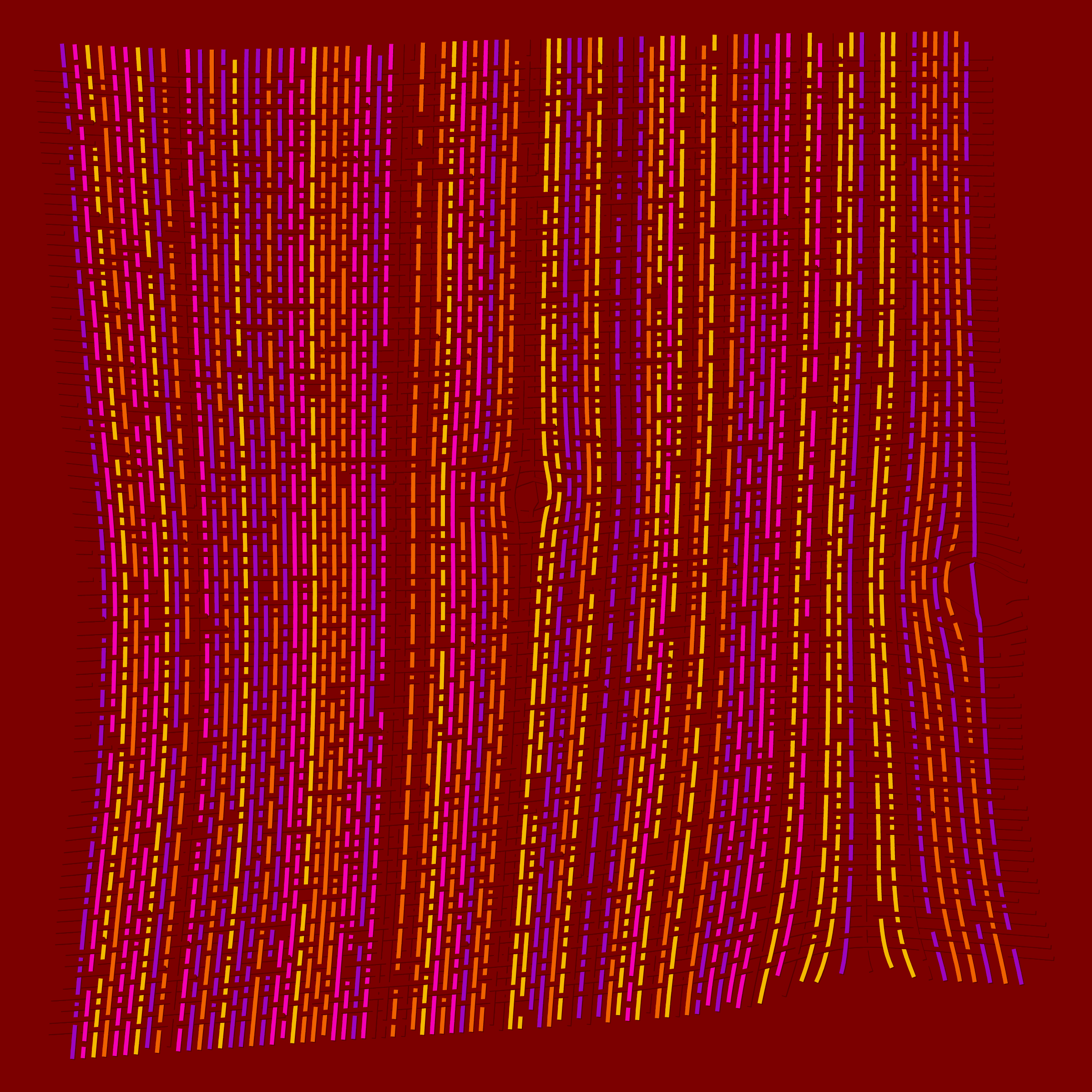 Art Blocks - Art Blocks v2 - Loom #22 - NFT # 213000022