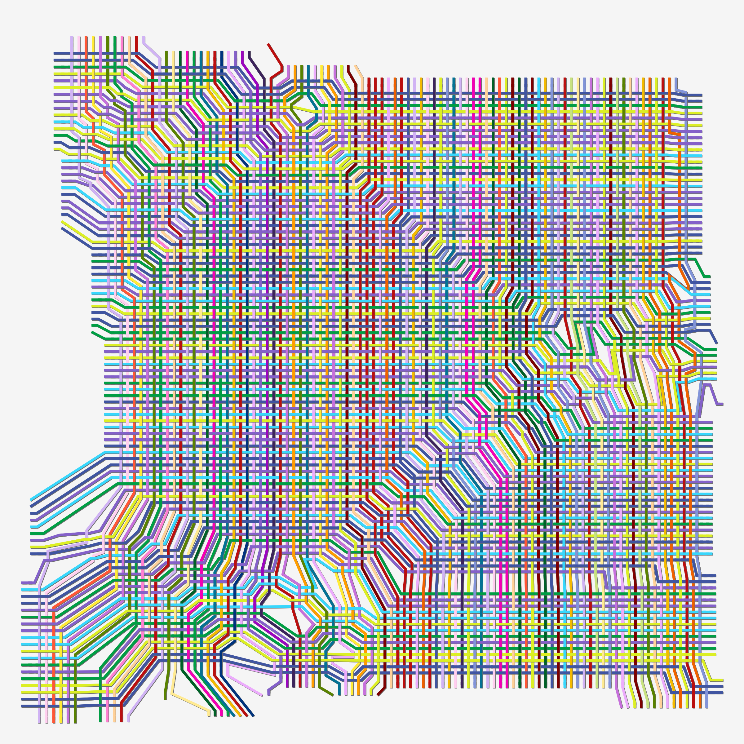 Art Blocks - Art Blocks v2 - Loom #25 - NFT # 213000025