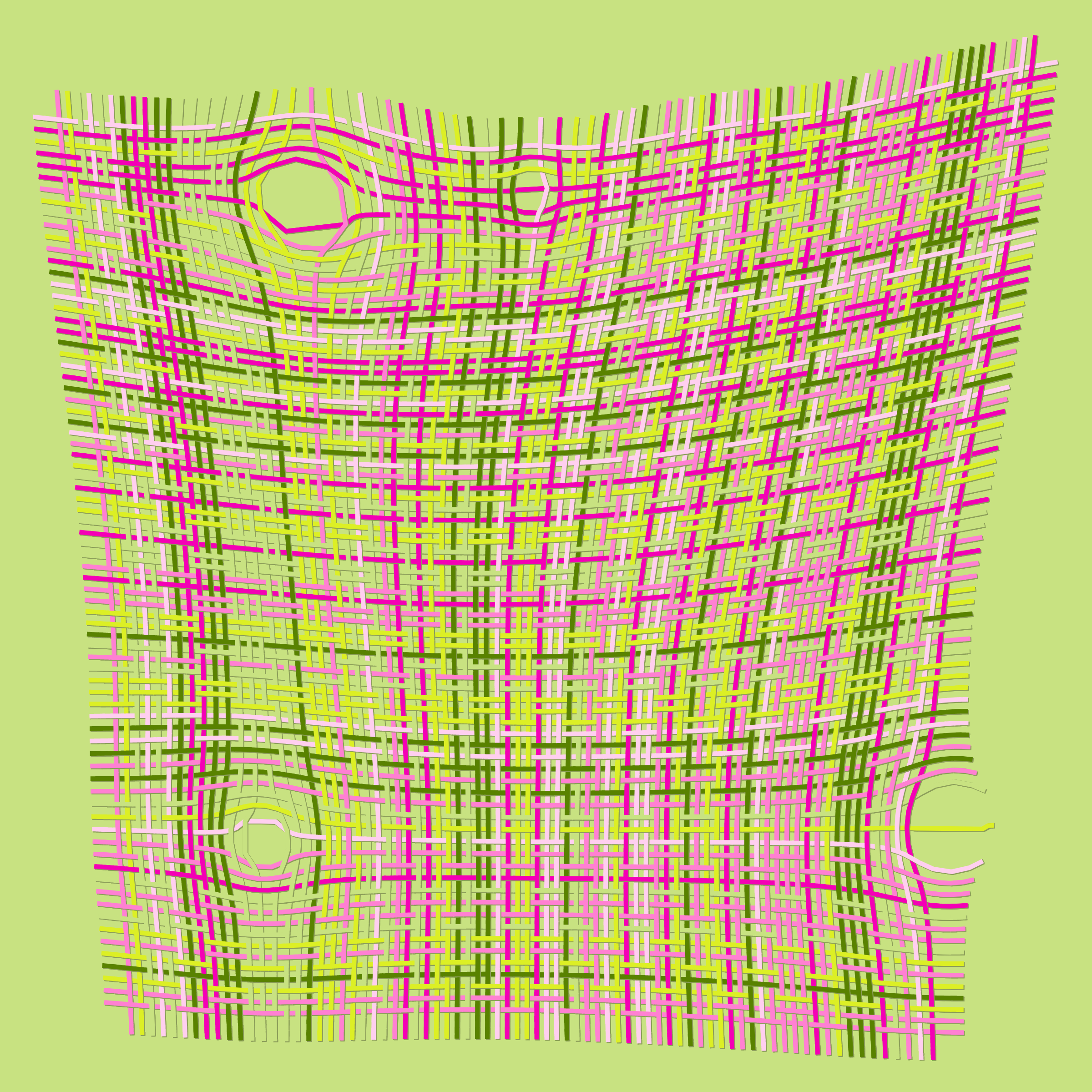 Art Blocks - Art Blocks v2 - Loom #28 - NFT # 213000028