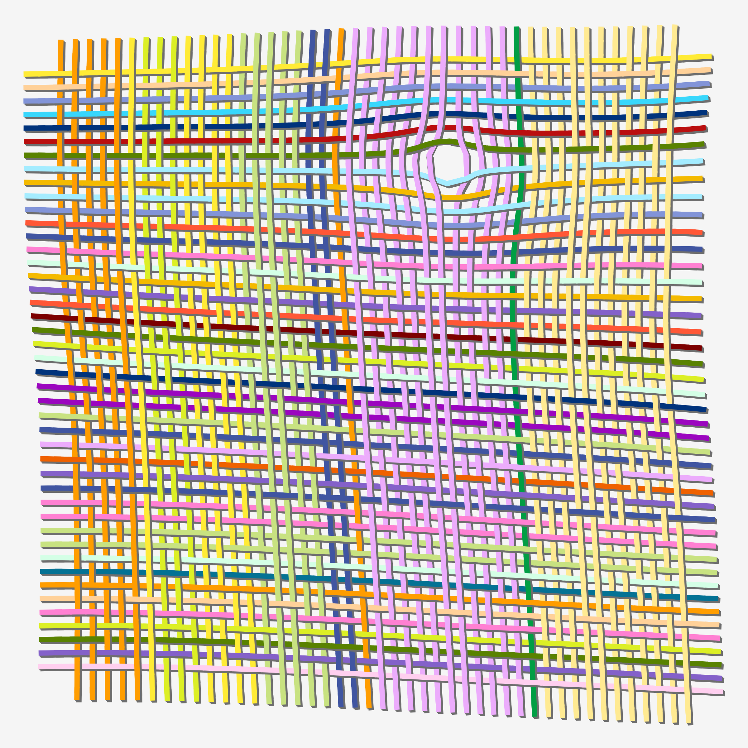 Art Blocks - Art Blocks v2 - Loom #36 - NFT # 213000036