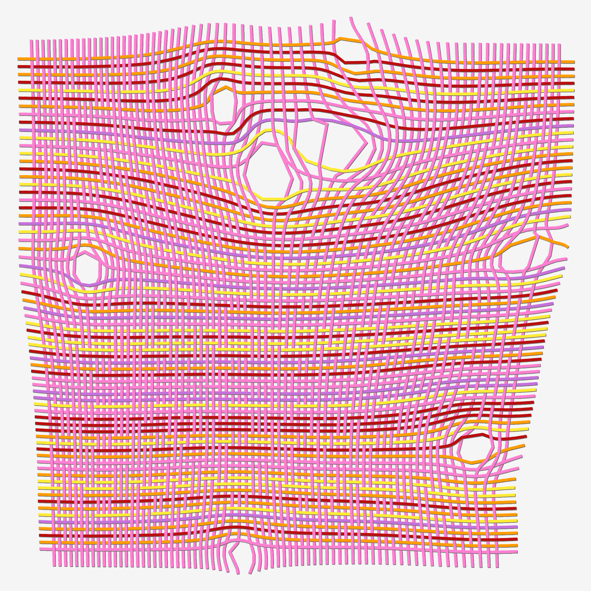 Art Blocks - Art Blocks v2 - Loom #40 - NFT # 213000040