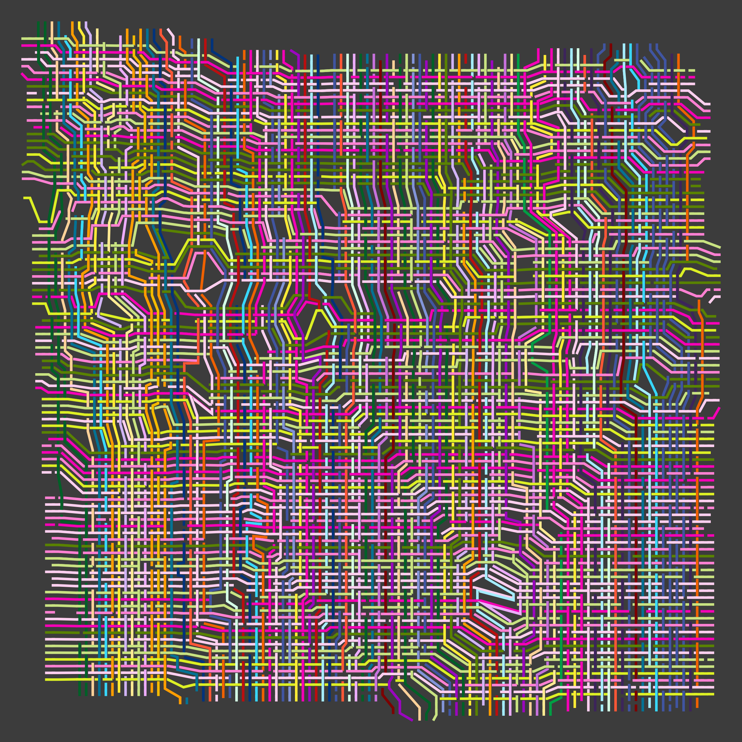 Art Blocks - Art Blocks v2 - Loom #44 - NFT # 213000044