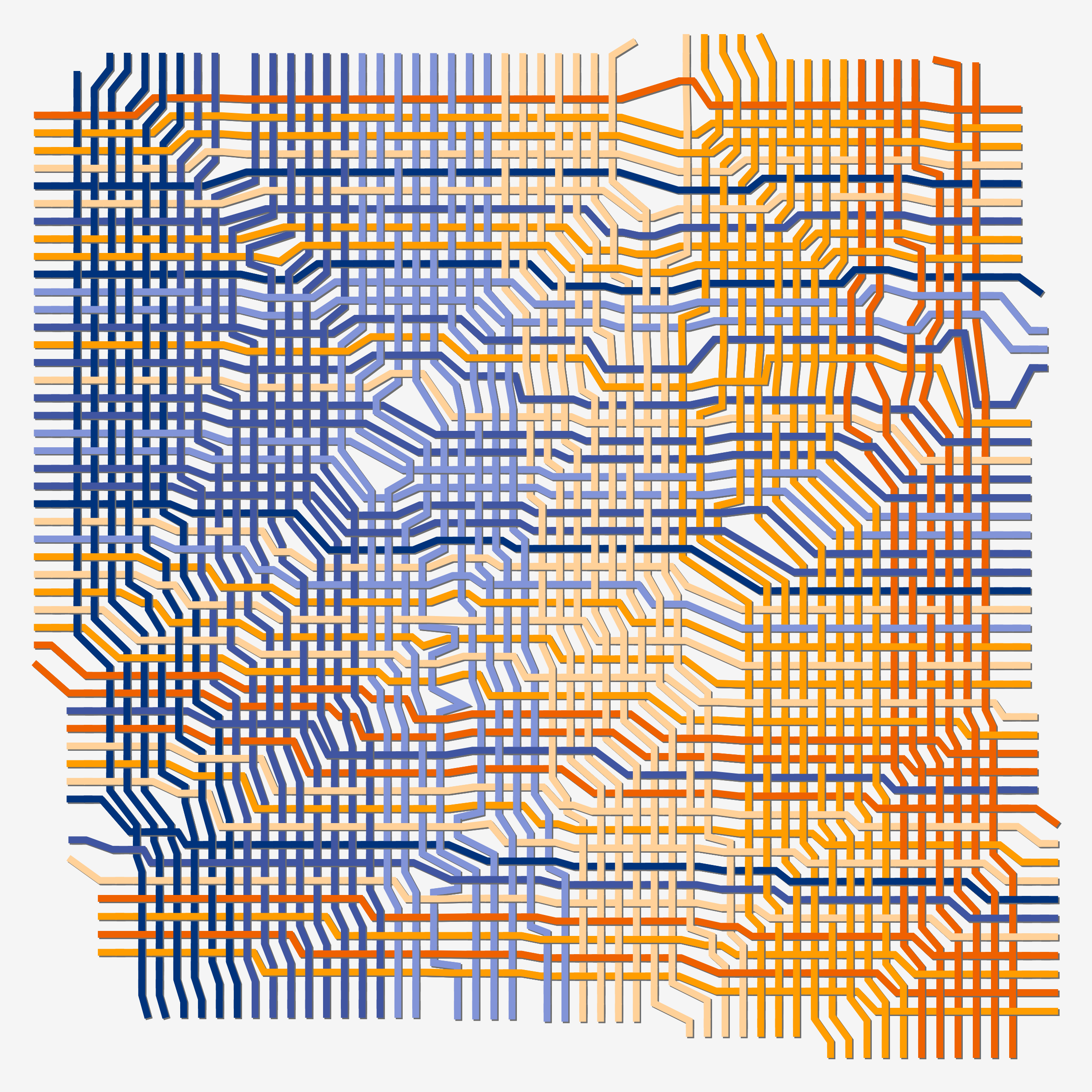 Art Blocks - Art Blocks v2 - Loom #48 - NFT # 213000048