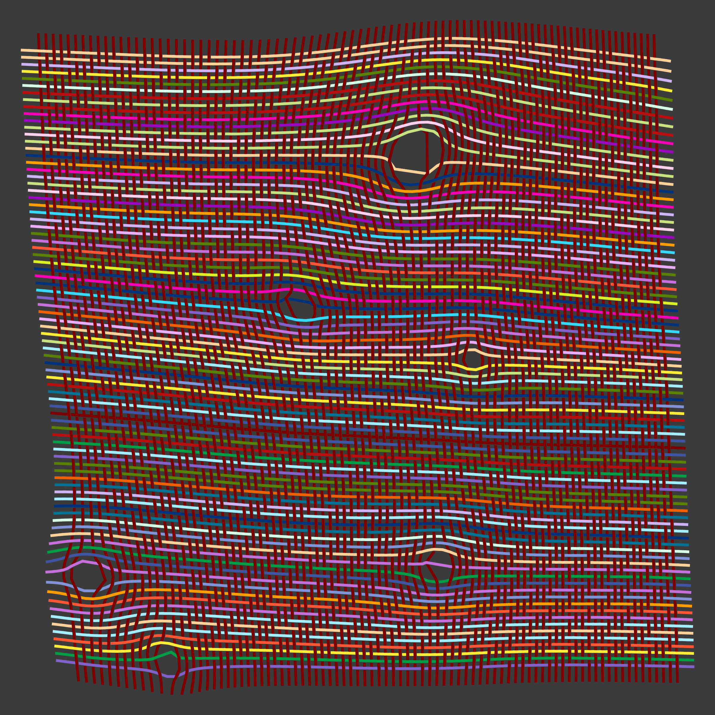 Art Blocks - Art Blocks v2 - Loom #50 - NFT # 213000050