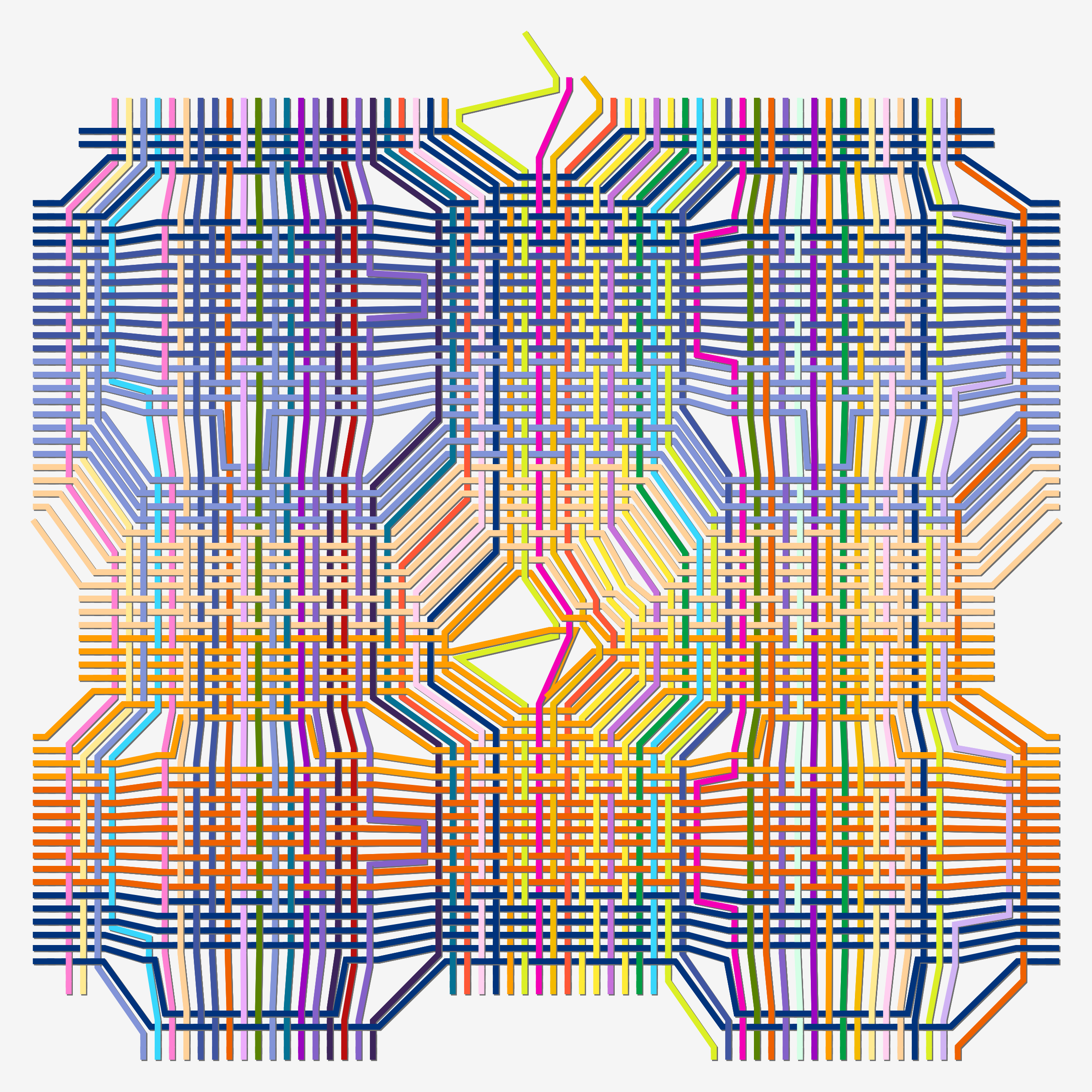 Art Blocks - Art Blocks v2 - Loom #53 - NFT # 213000053