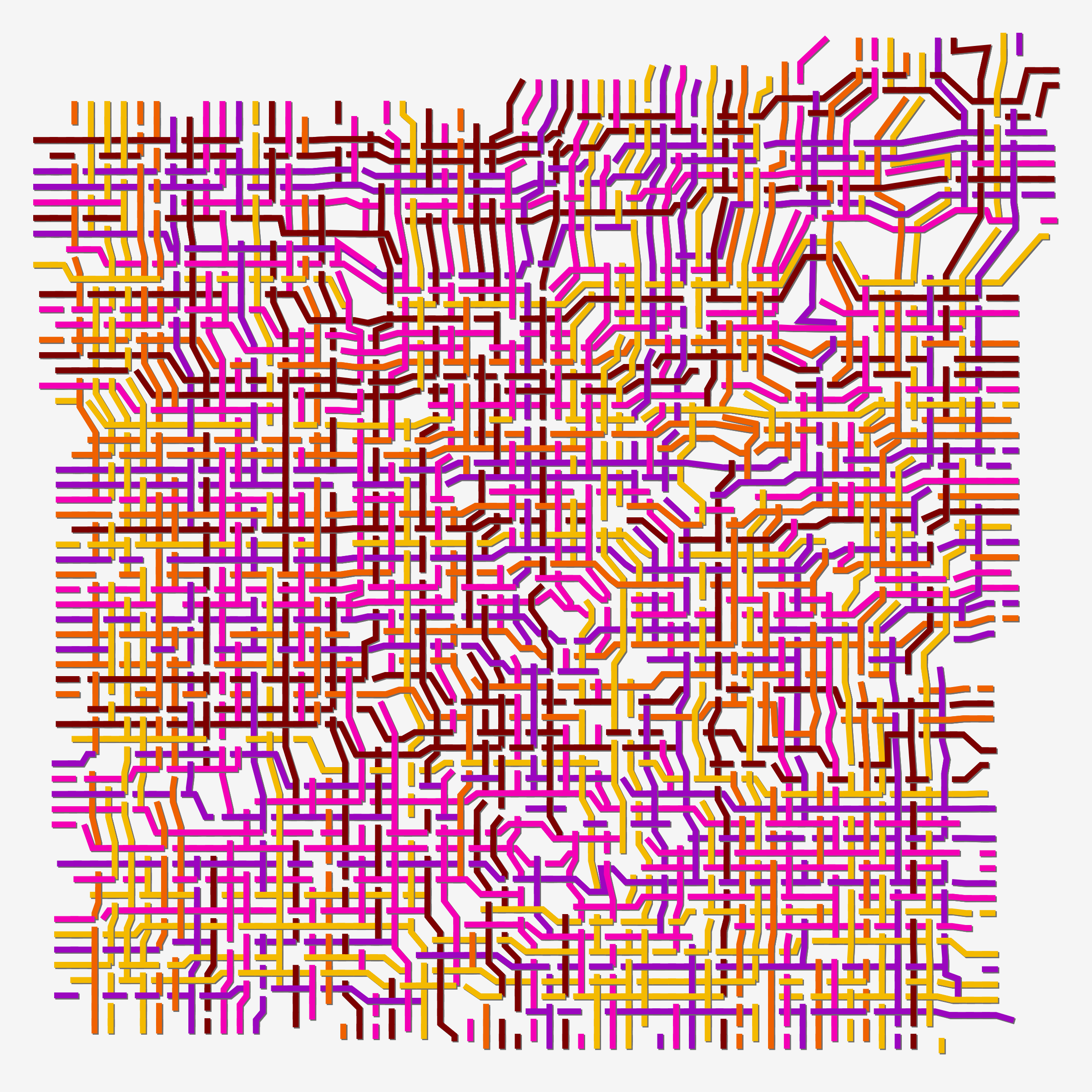 Art Blocks - Art Blocks v2 - Loom #58 - NFT # 213000058