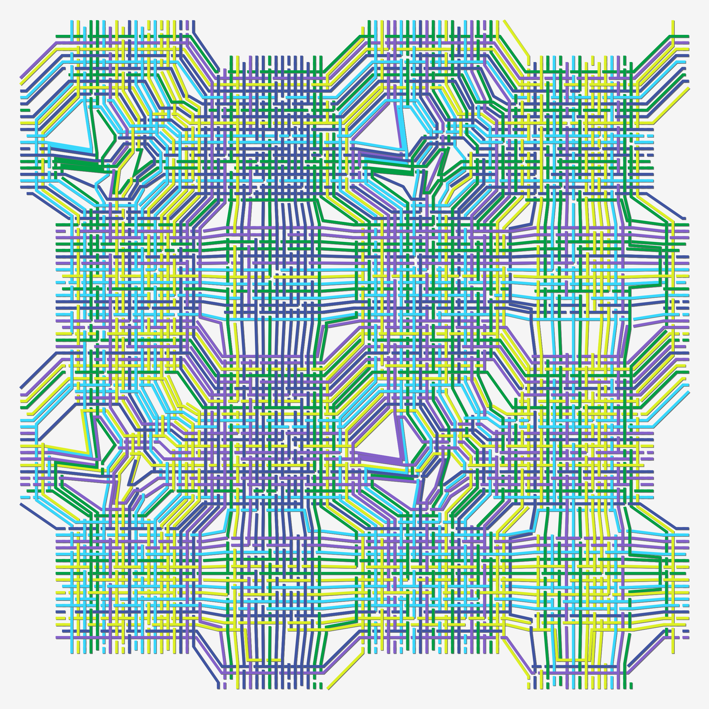Art Blocks - Art Blocks v2 - Loom #61 - NFT # 213000061