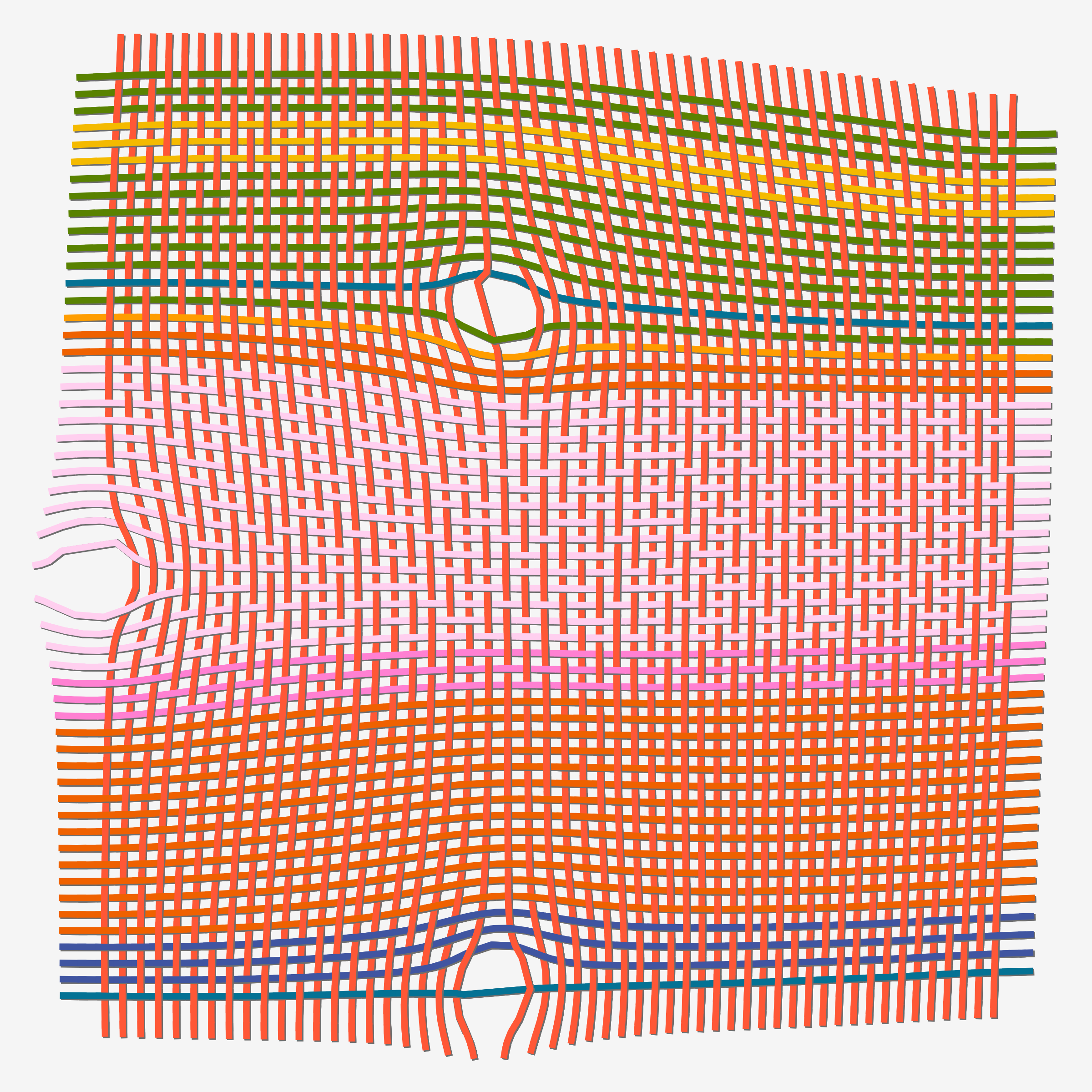 Art Blocks - Art Blocks v2 - Loom #68 - NFT # 213000068