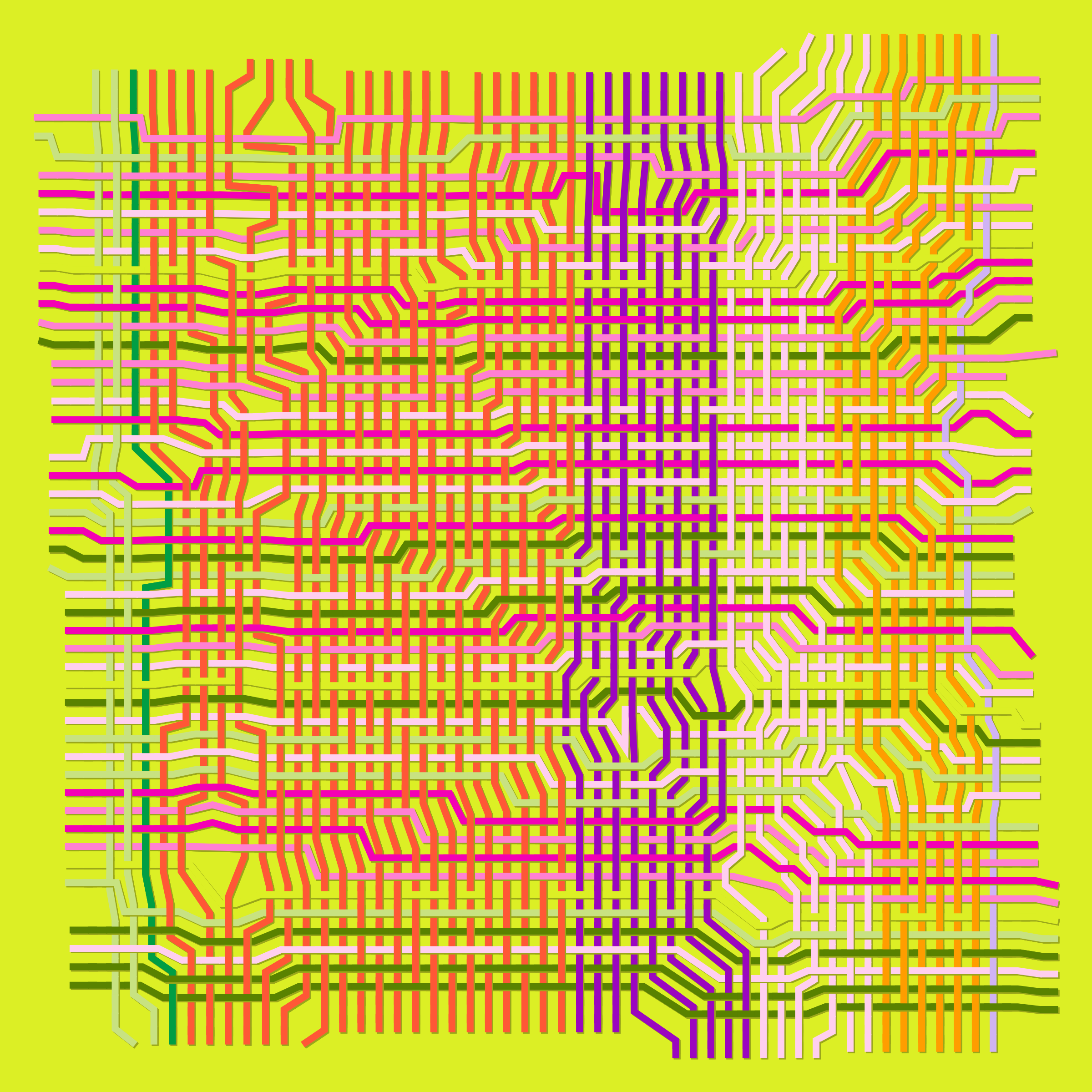 Art Blocks - Art Blocks v2 - Loom #69 - NFT # 213000069