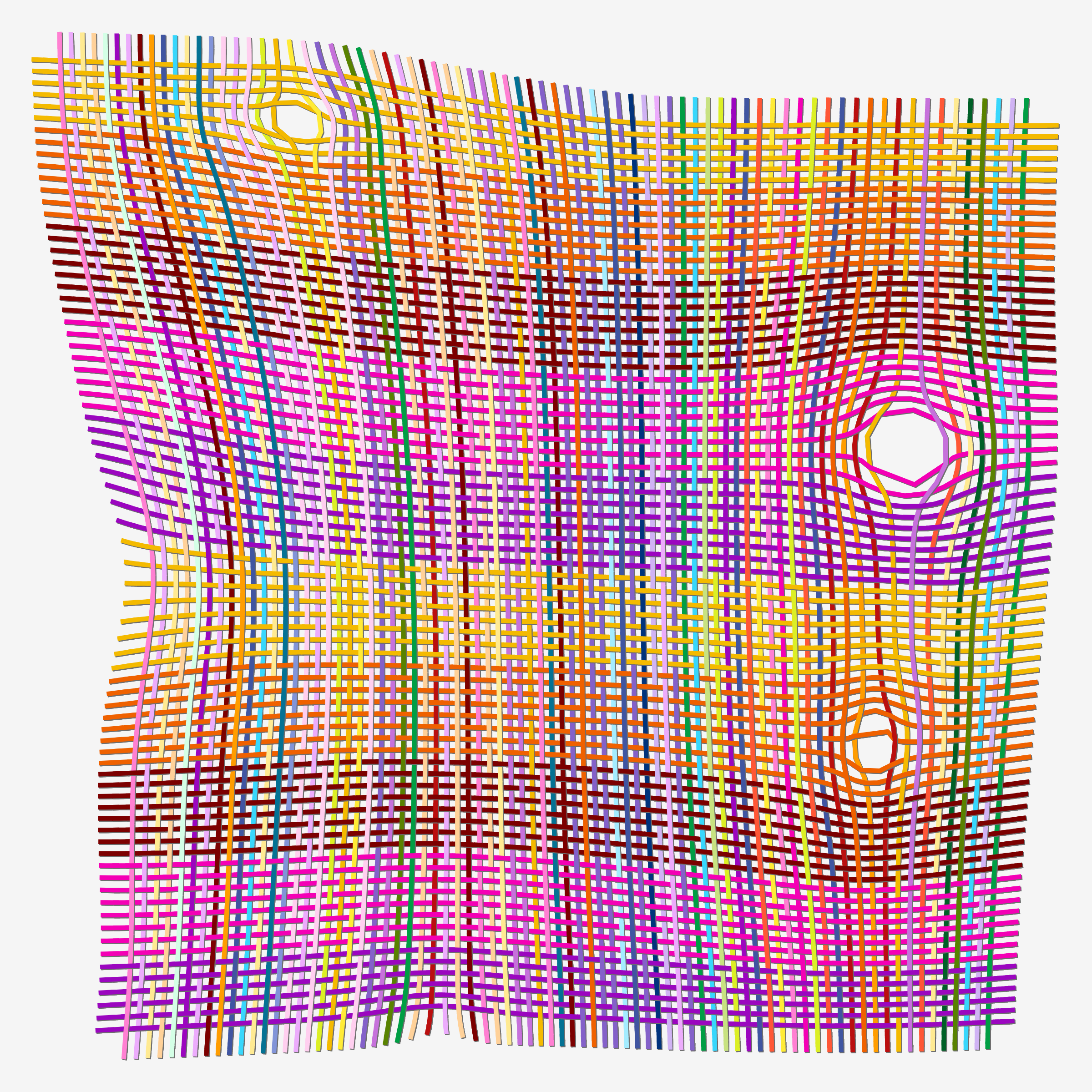 Art Blocks - Art Blocks v2 - Loom #80 - NFT # 213000080