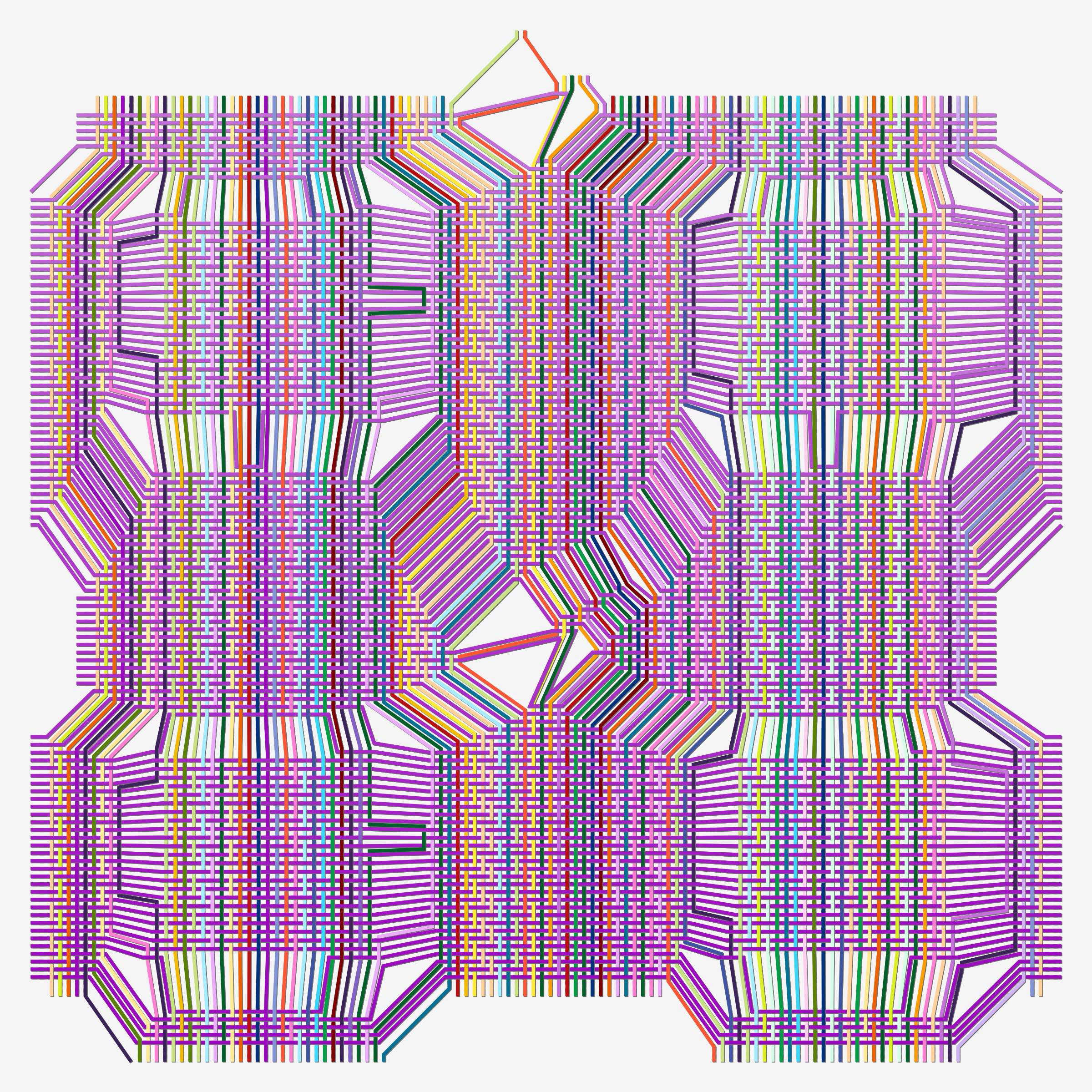 Art Blocks - Art Blocks v2 - Loom #82 - NFT # 213000082