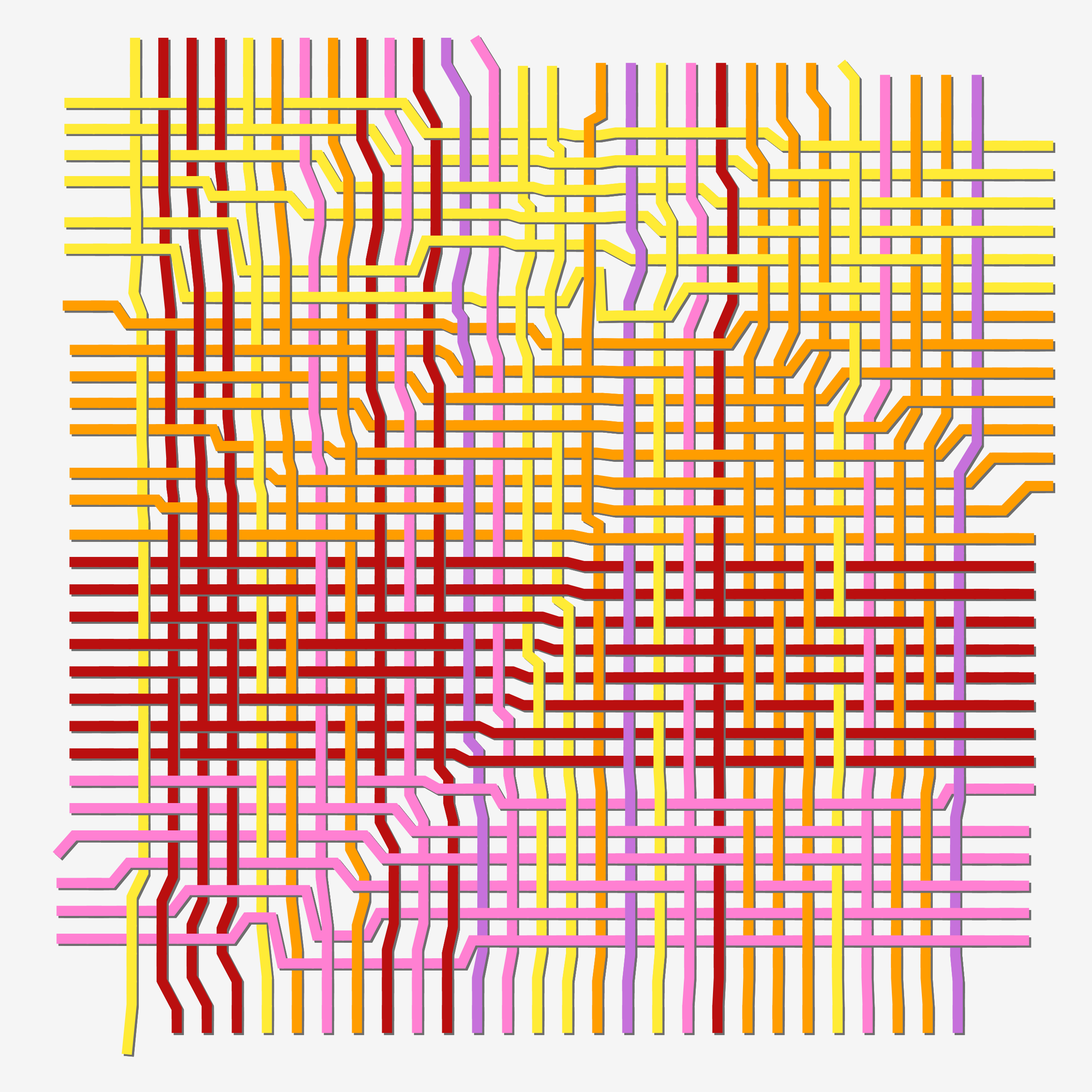 Art Blocks - Art Blocks v2 - Loom #84 - NFT # 213000084