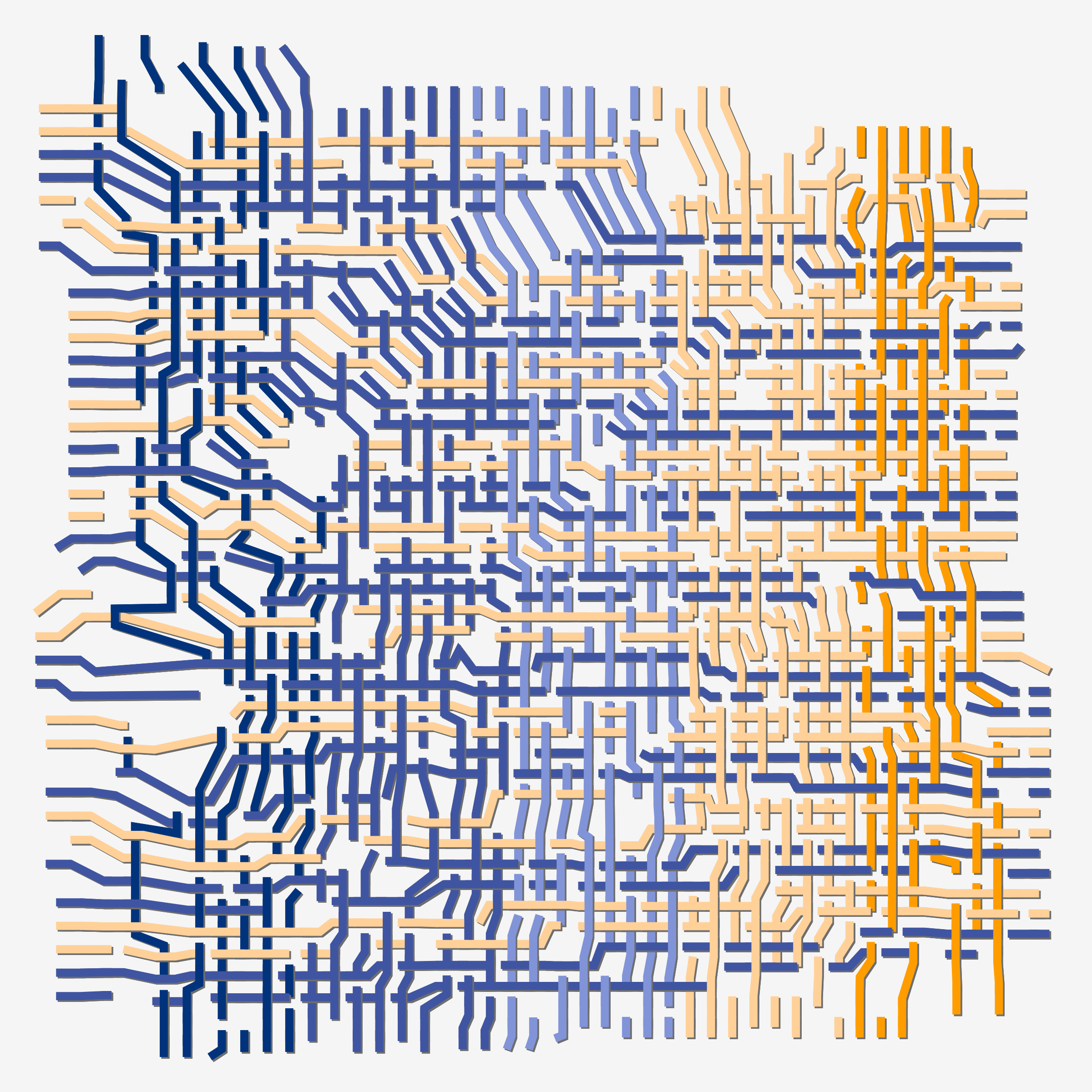 Art Blocks - Art Blocks v2 - Loom #102 - NFT # 213000102