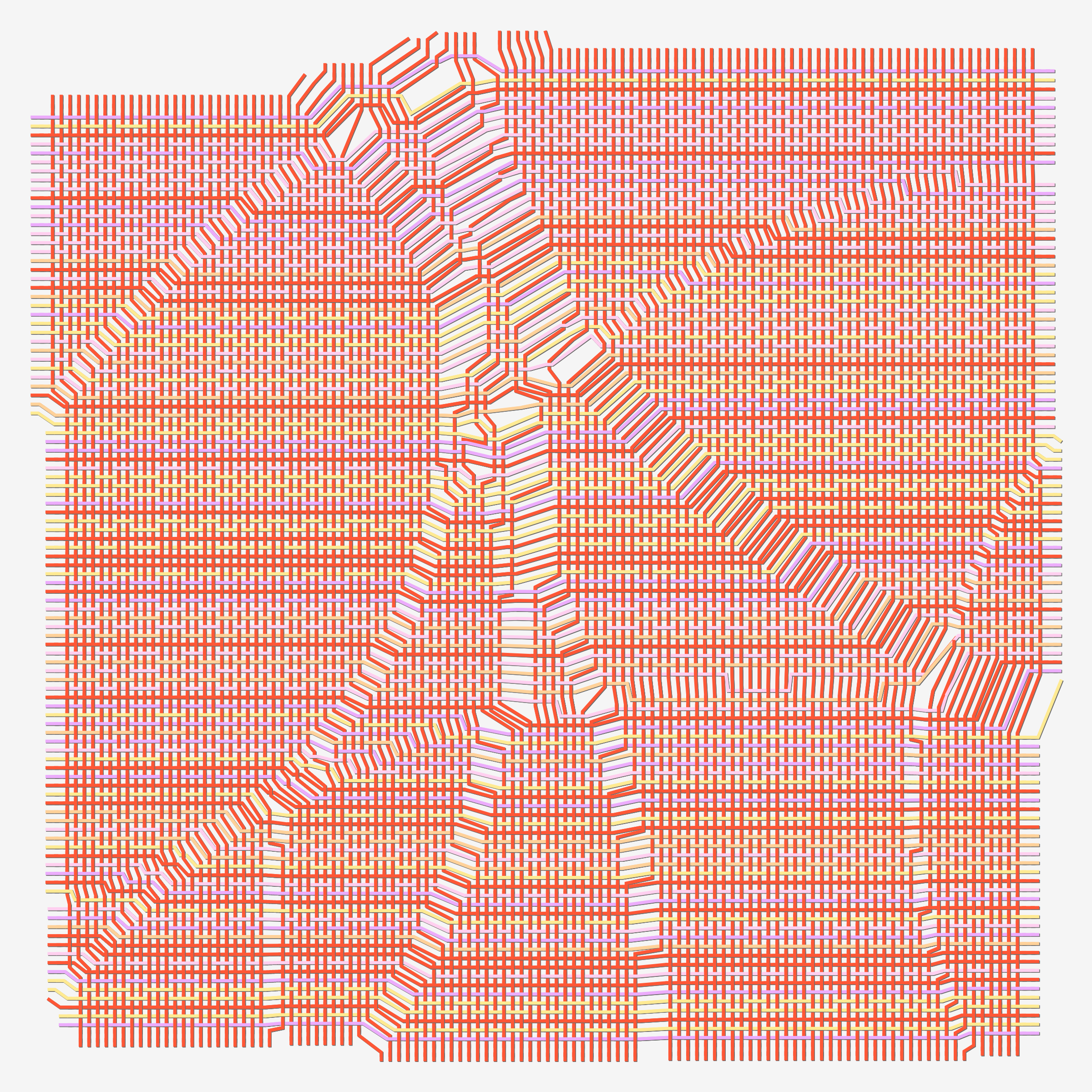 Art Blocks - Art Blocks v2 - Loom #105 - NFT # 213000105