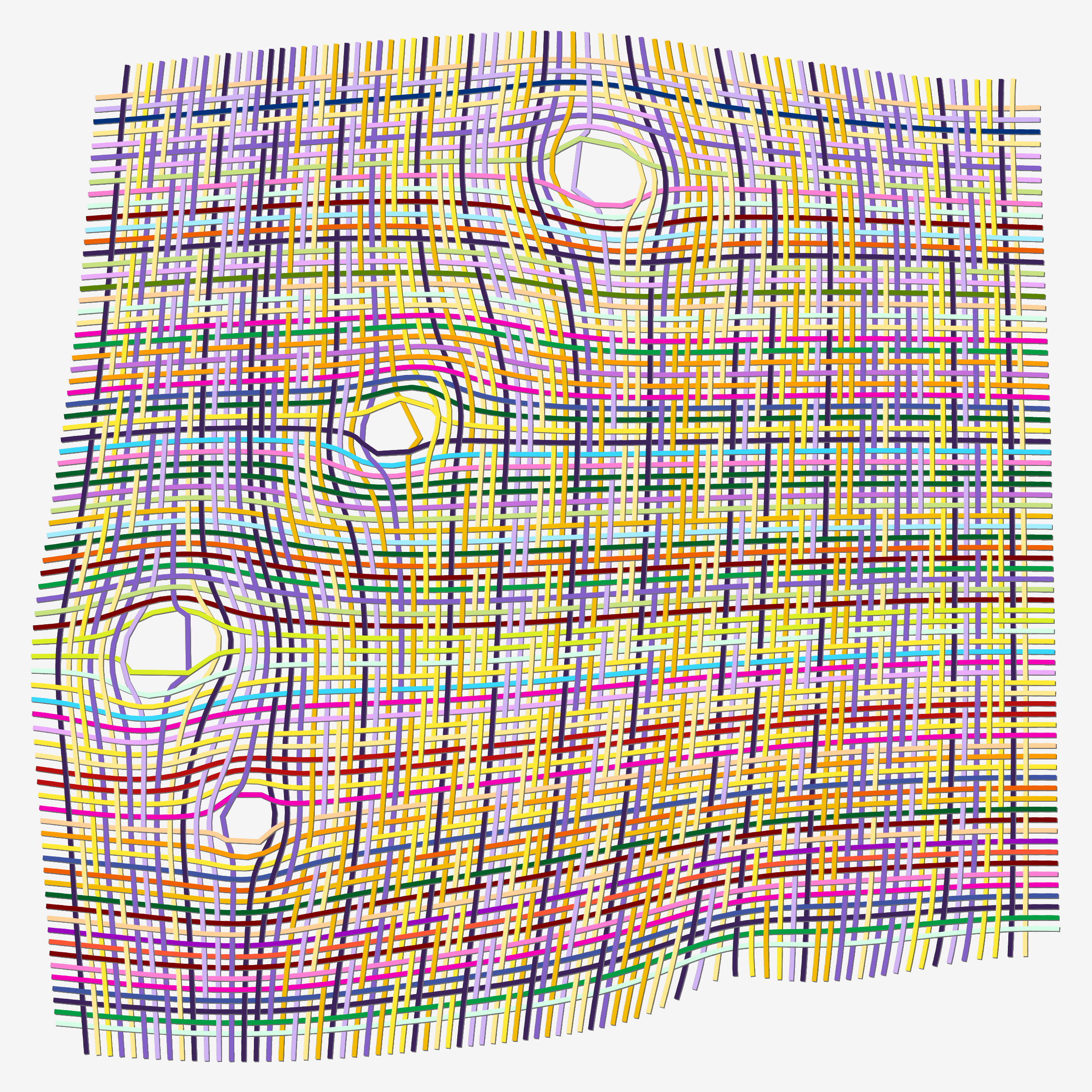 Art Blocks - Art Blocks v2 - Loom #110 - NFT # 213000110