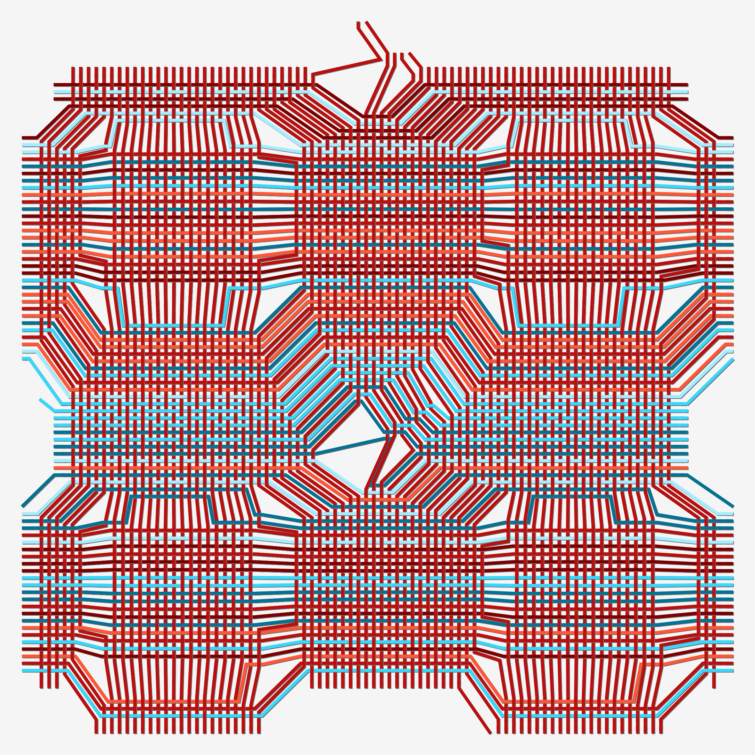 Art Blocks - Art Blocks v2 - Loom #117 - NFT # 213000117