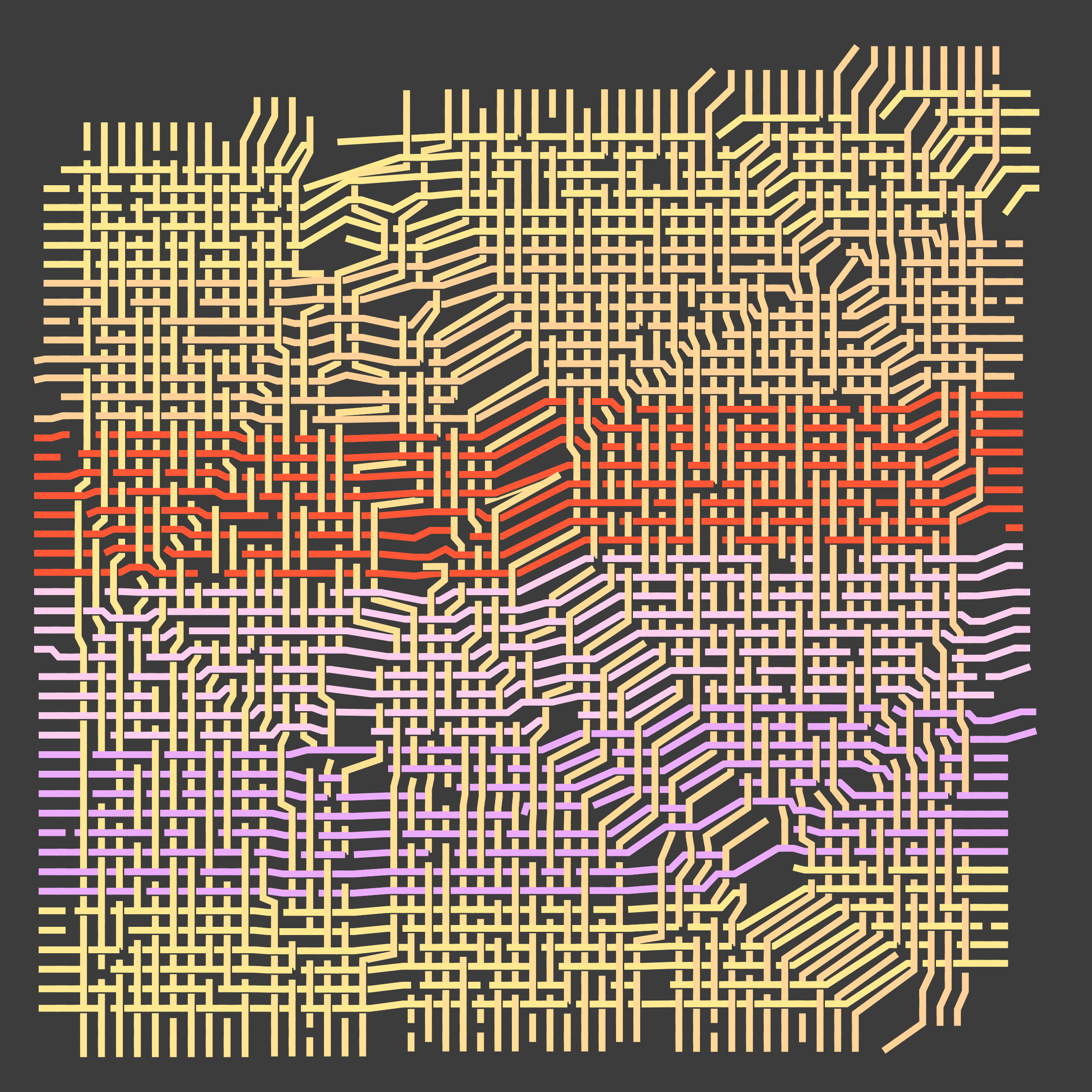 Art Blocks - Art Blocks v2 - Loom #121 - NFT # 213000121