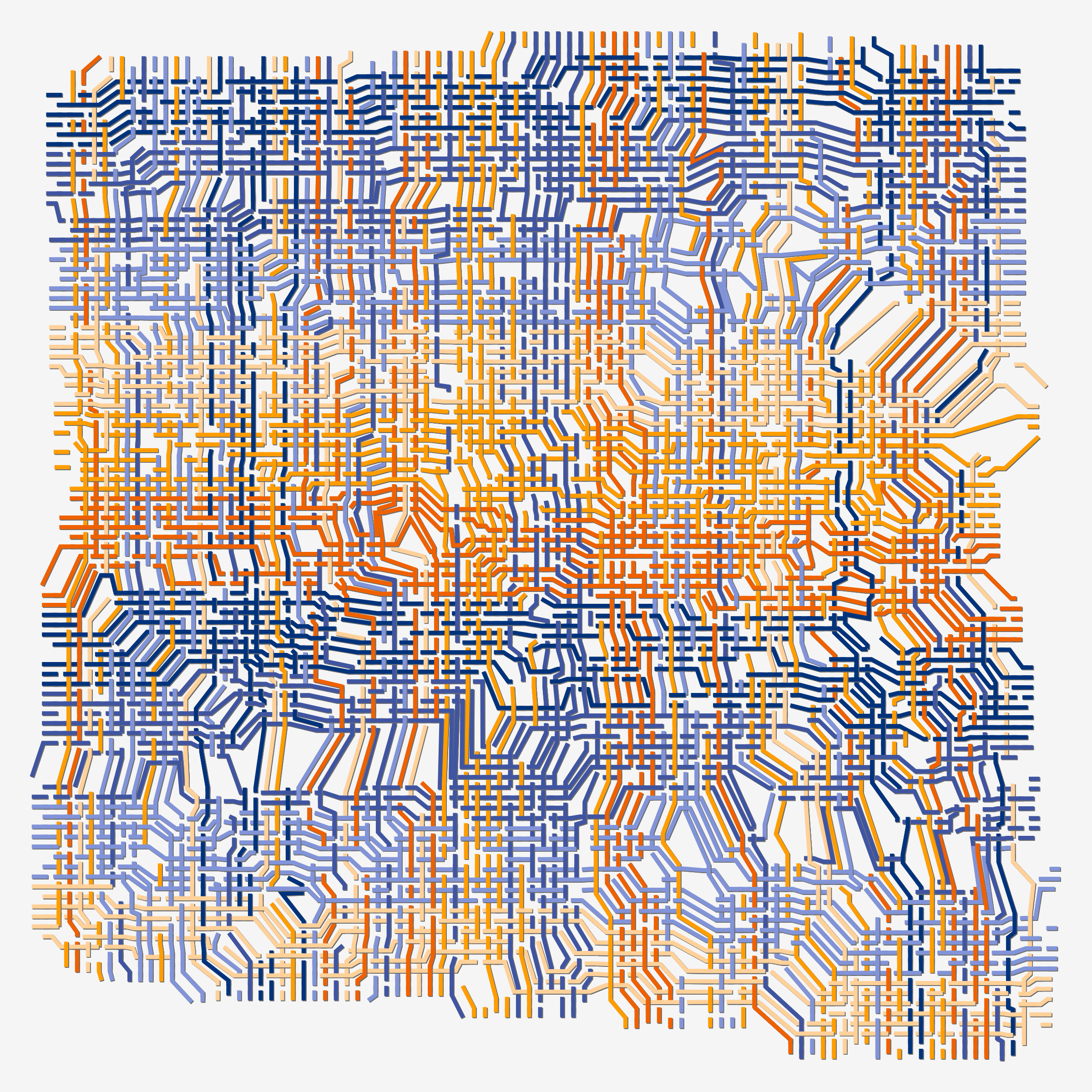Art Blocks - Art Blocks v2 - Loom #124 - NFT # 213000124