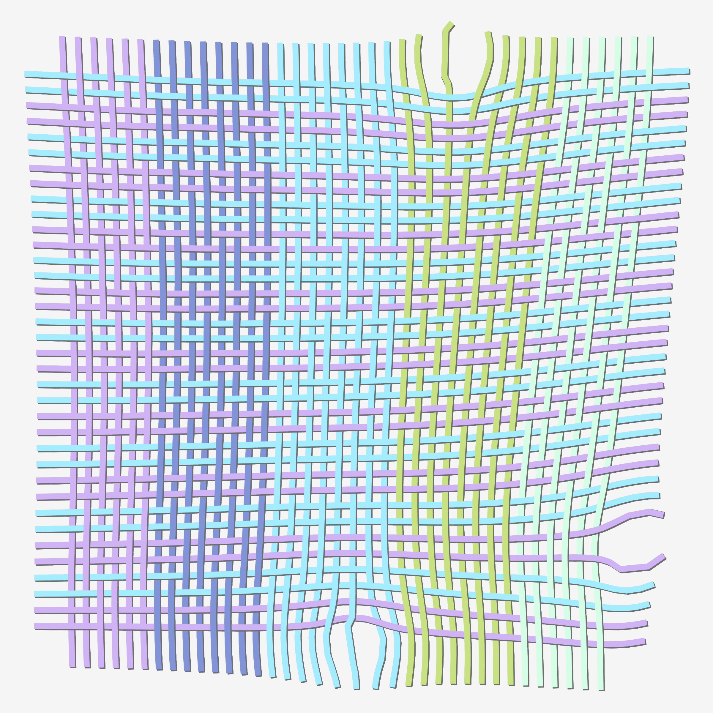 Art Blocks - Art Blocks v2 - Loom #127 - NFT # 213000127