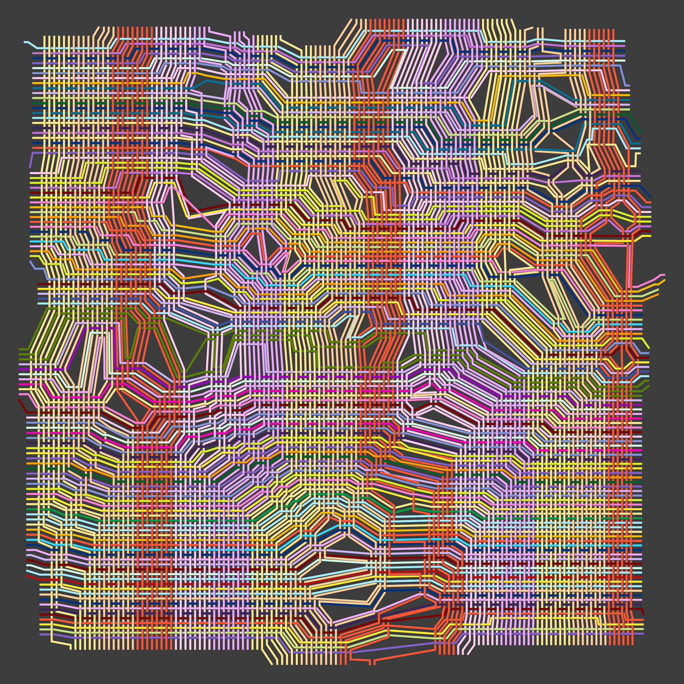 Art Blocks - Art Blocks v2 - Loom #132 - NFT # 213000132