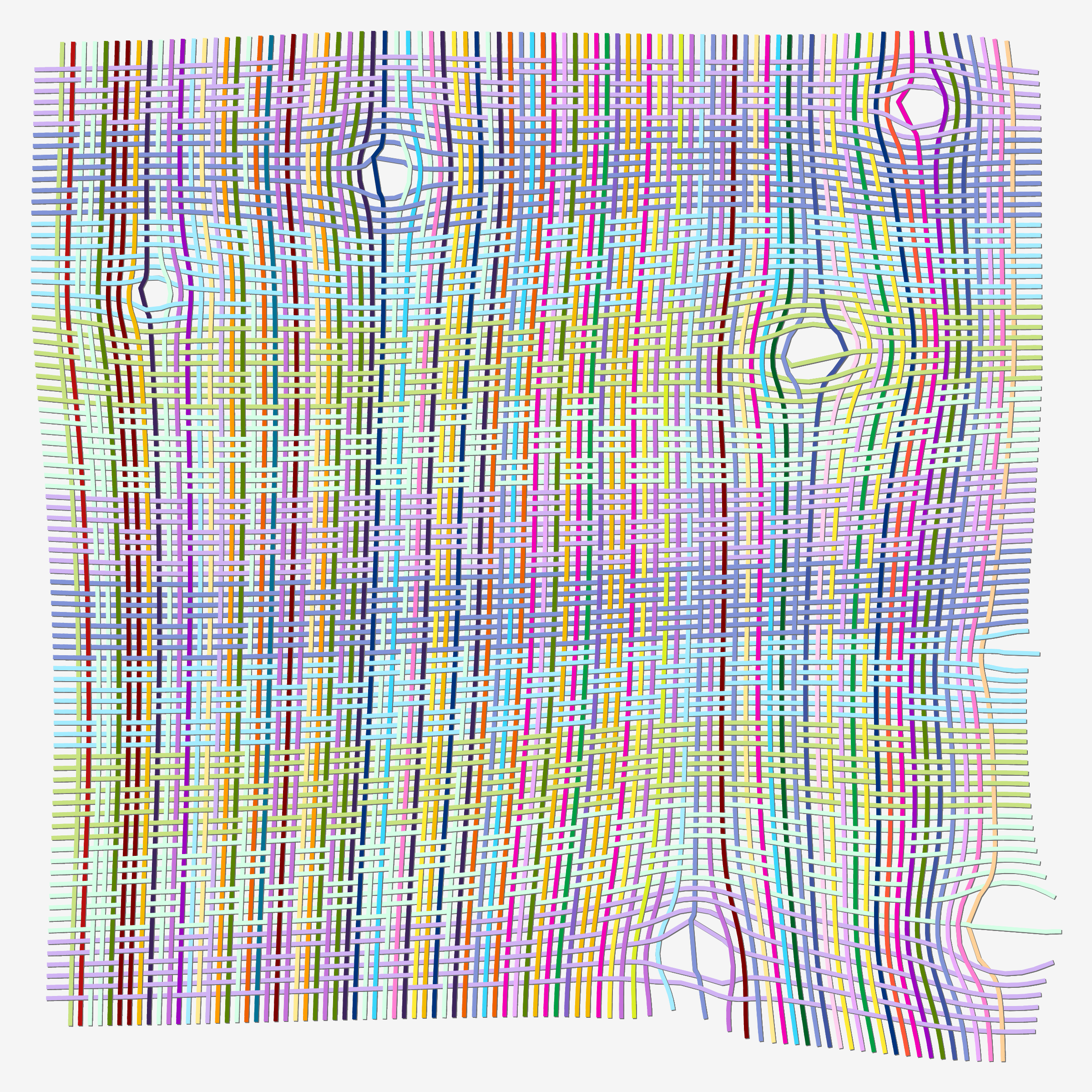 Art Blocks - Art Blocks v2 - Loom #133 - NFT # 213000133