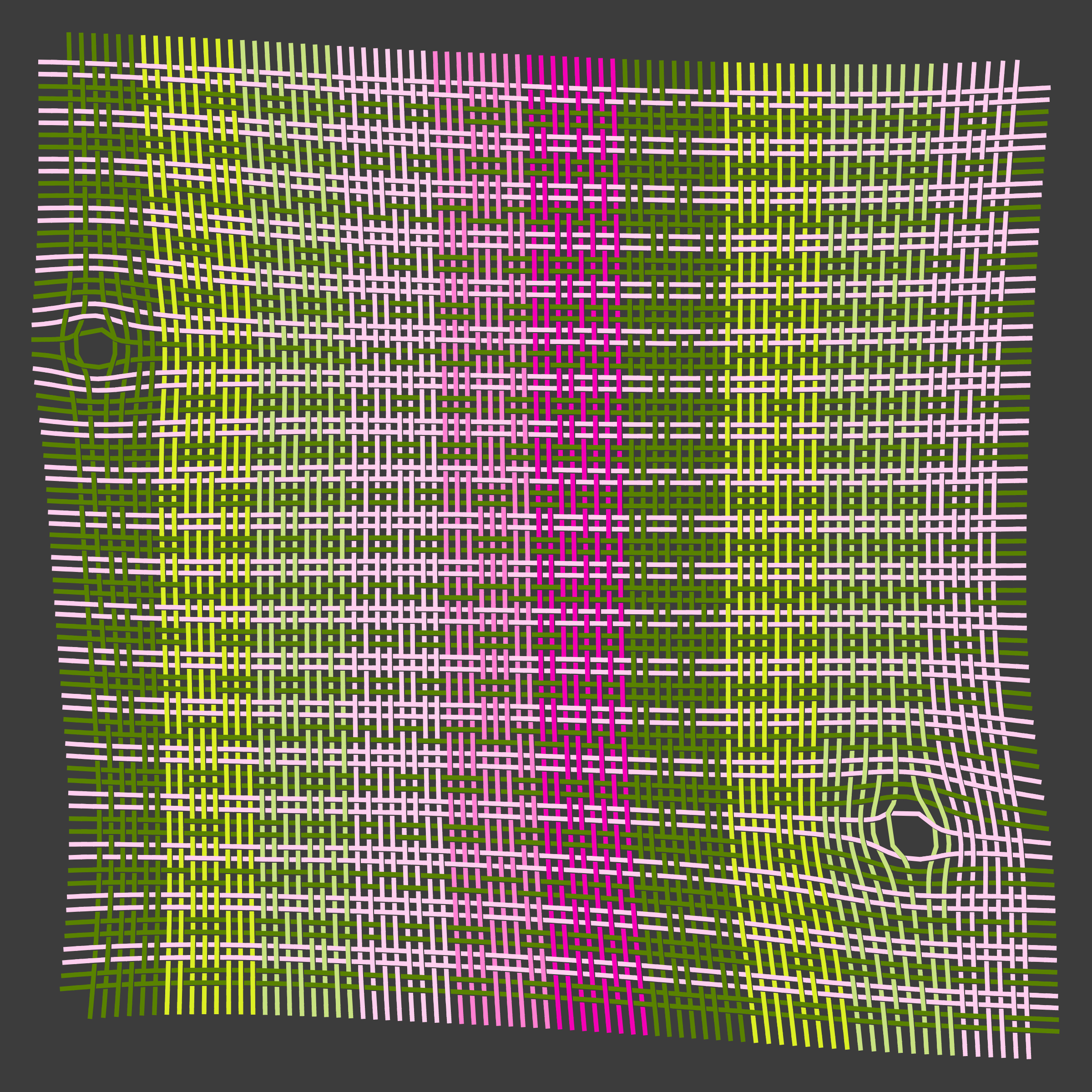 Art Blocks - Art Blocks v2 - Loom #142 - NFT # 213000142