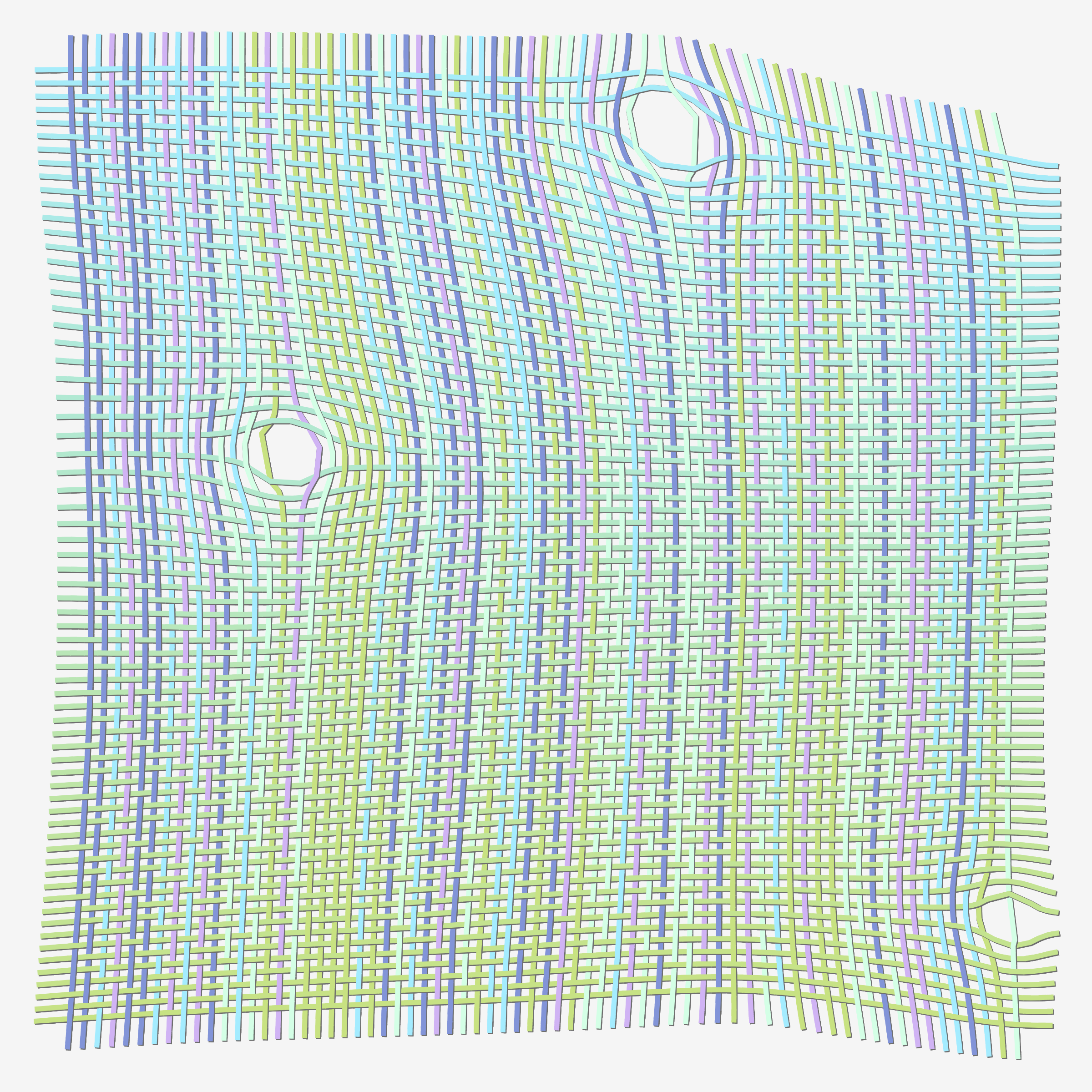 Art Blocks - Art Blocks v2 - Loom #154 - NFT # 213000154