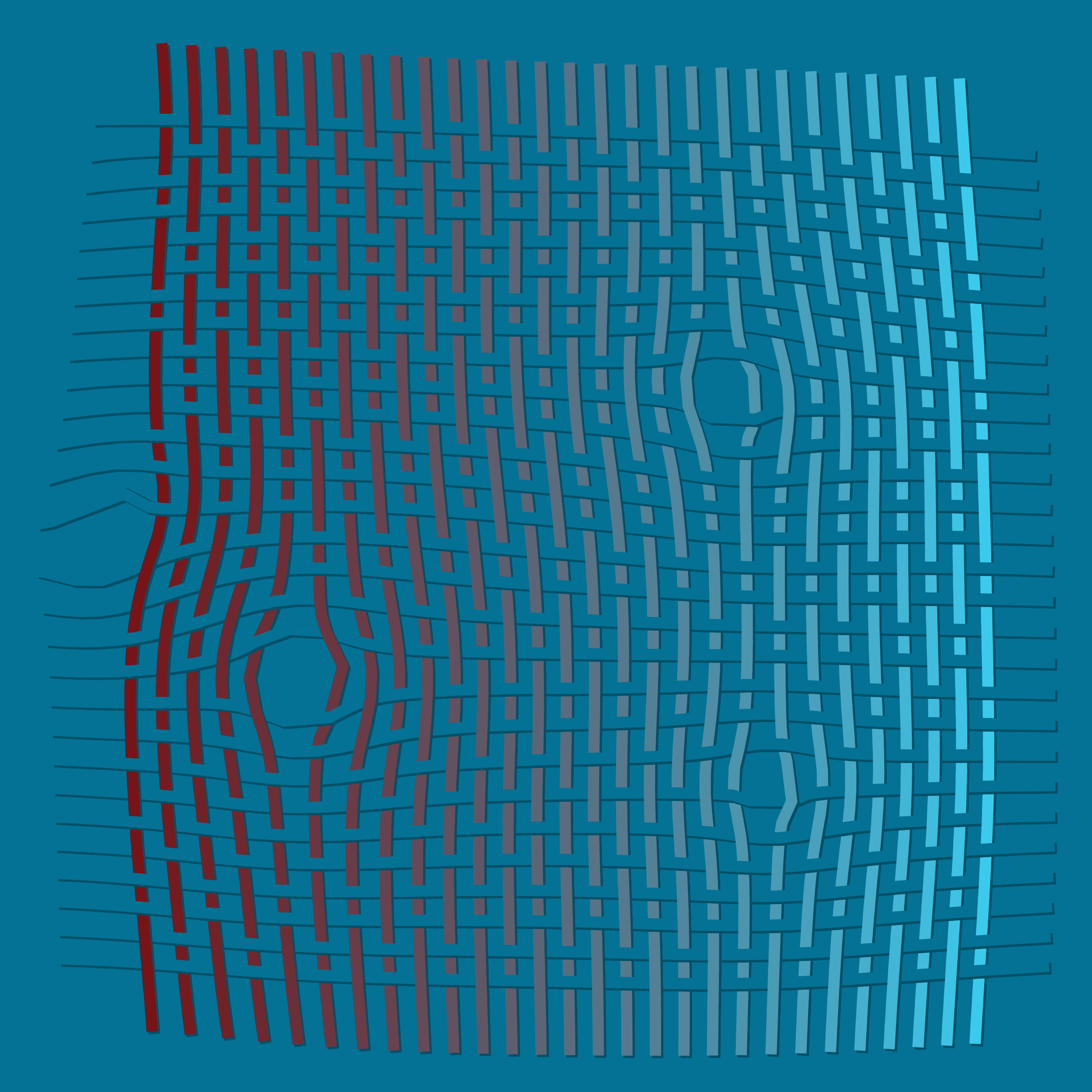 Art Blocks - Art Blocks v2 - Loom #157 - NFT # 213000157