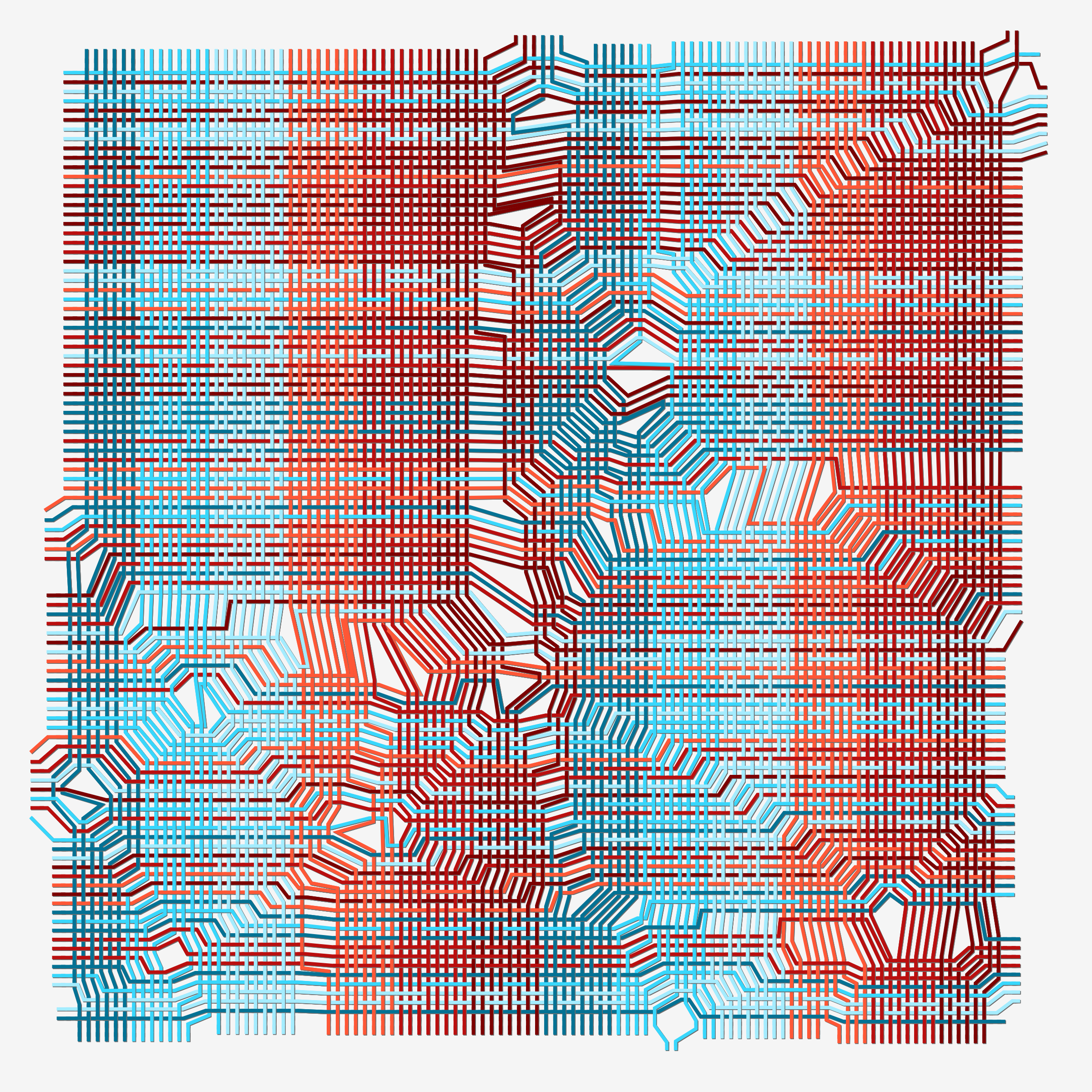 Art Blocks - Art Blocks v2 - Loom #158 - NFT # 213000158