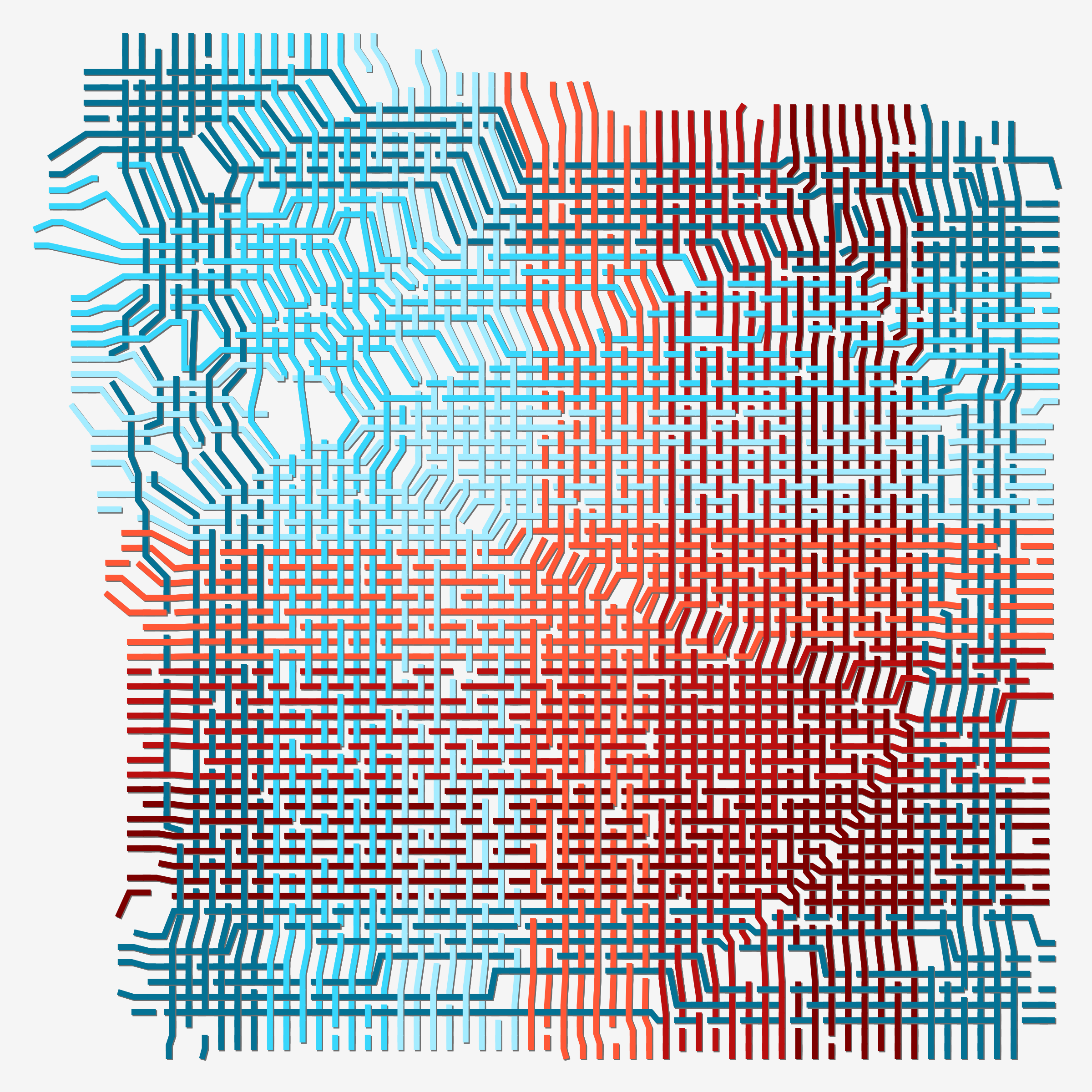 Art Blocks - Art Blocks v2 - Loom #167 - NFT # 213000167