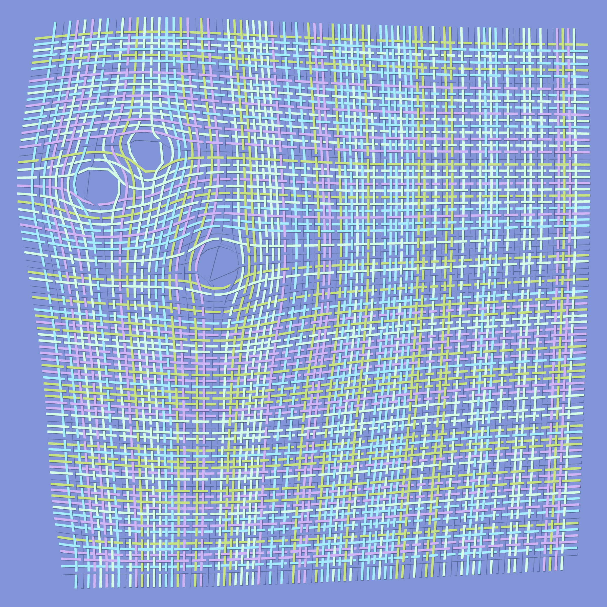 Art Blocks - Art Blocks v2 - Loom #168 - NFT # 213000168