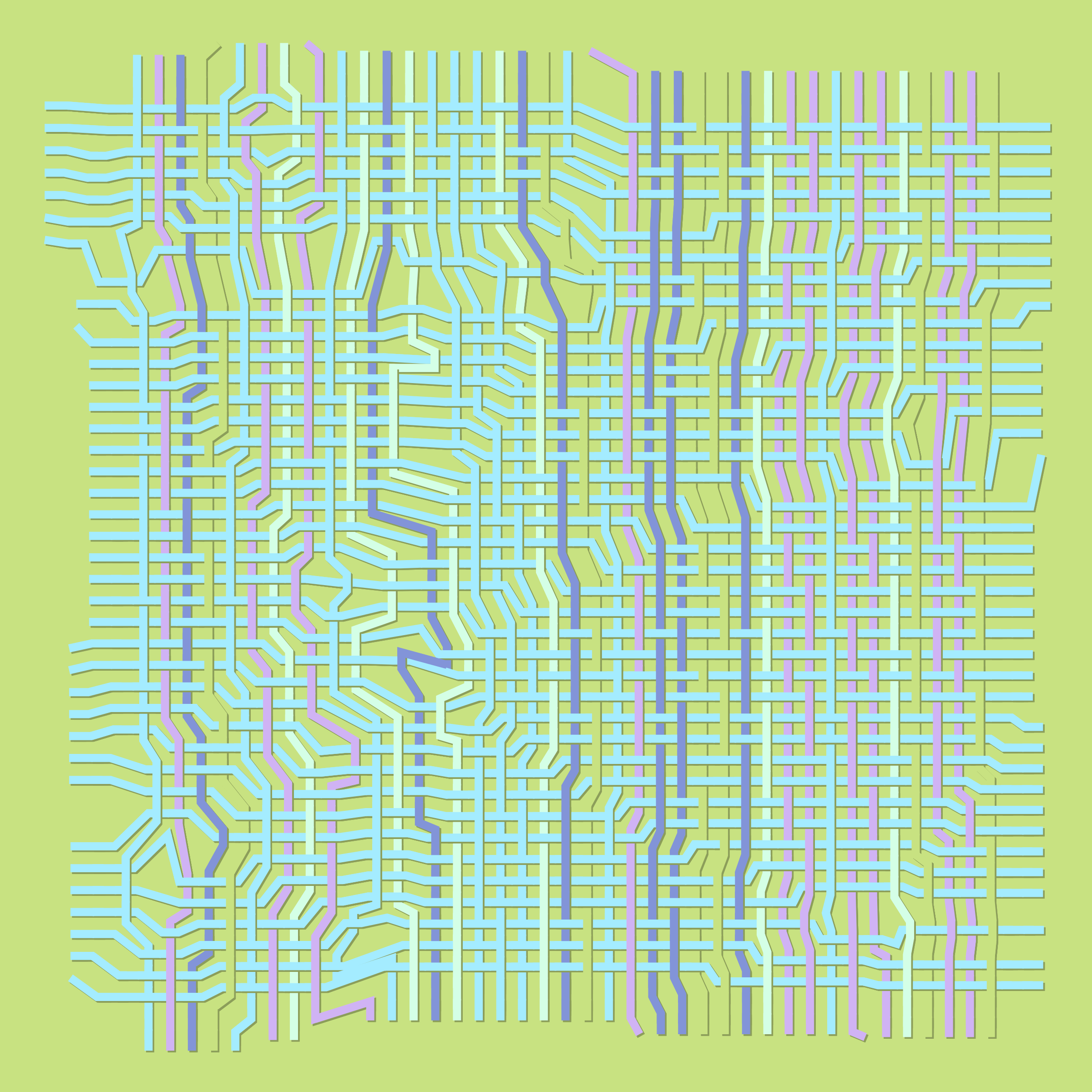 Art Blocks - Art Blocks v2 - Loom #176 - NFT # 213000176