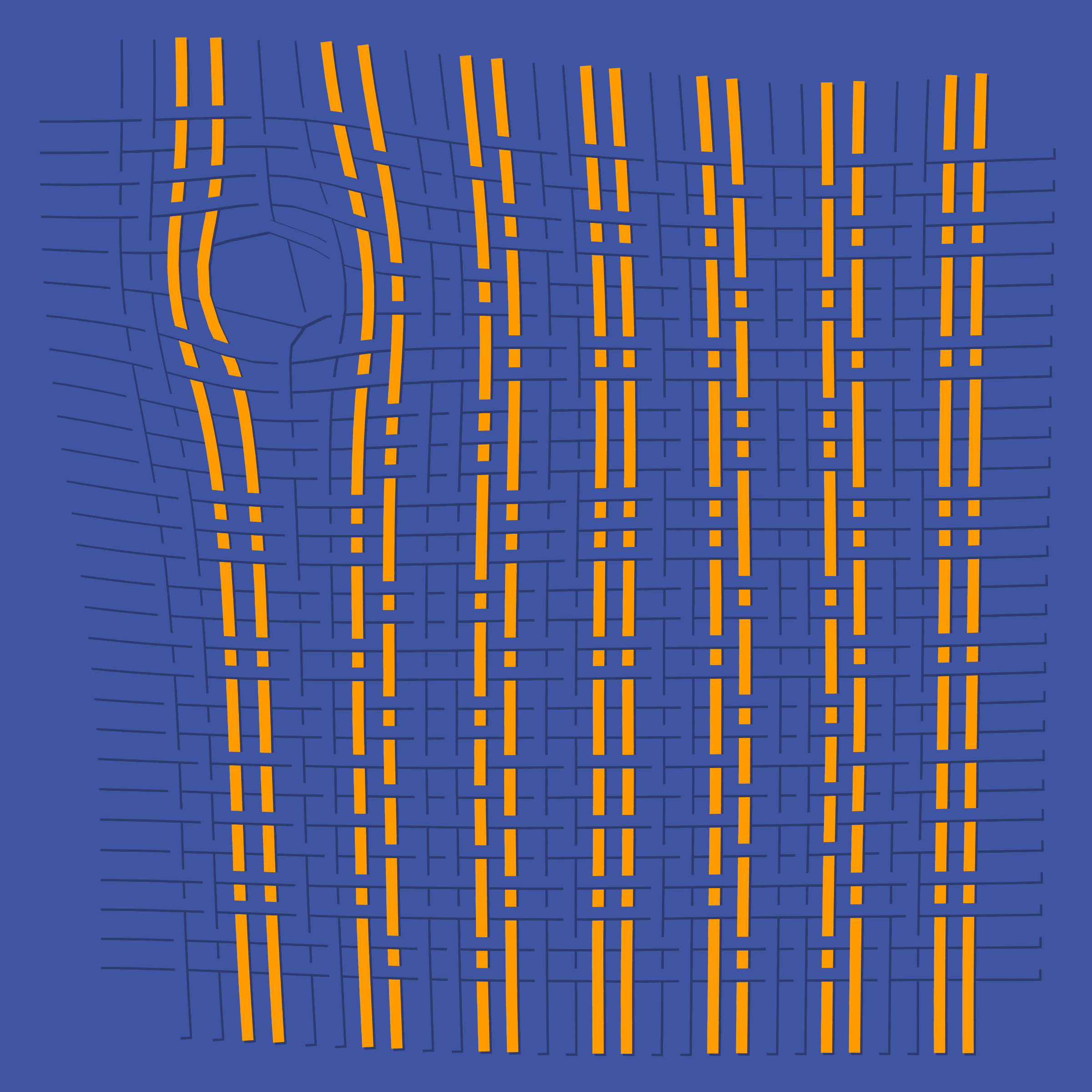 Art Blocks - Art Blocks v2 - Loom #181 - NFT # 213000181
