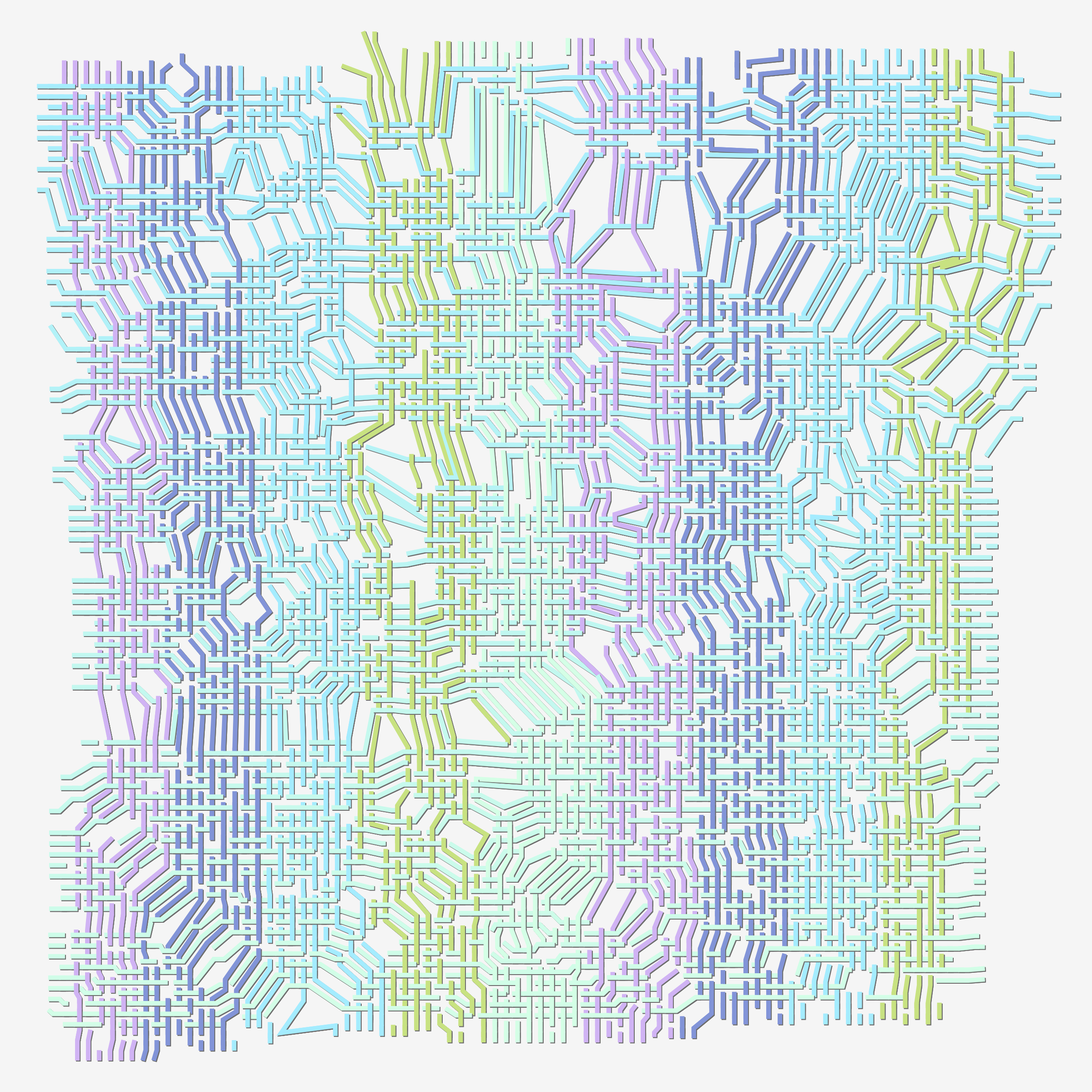 Art Blocks - Art Blocks v2 - Loom #187 - NFT # 213000187