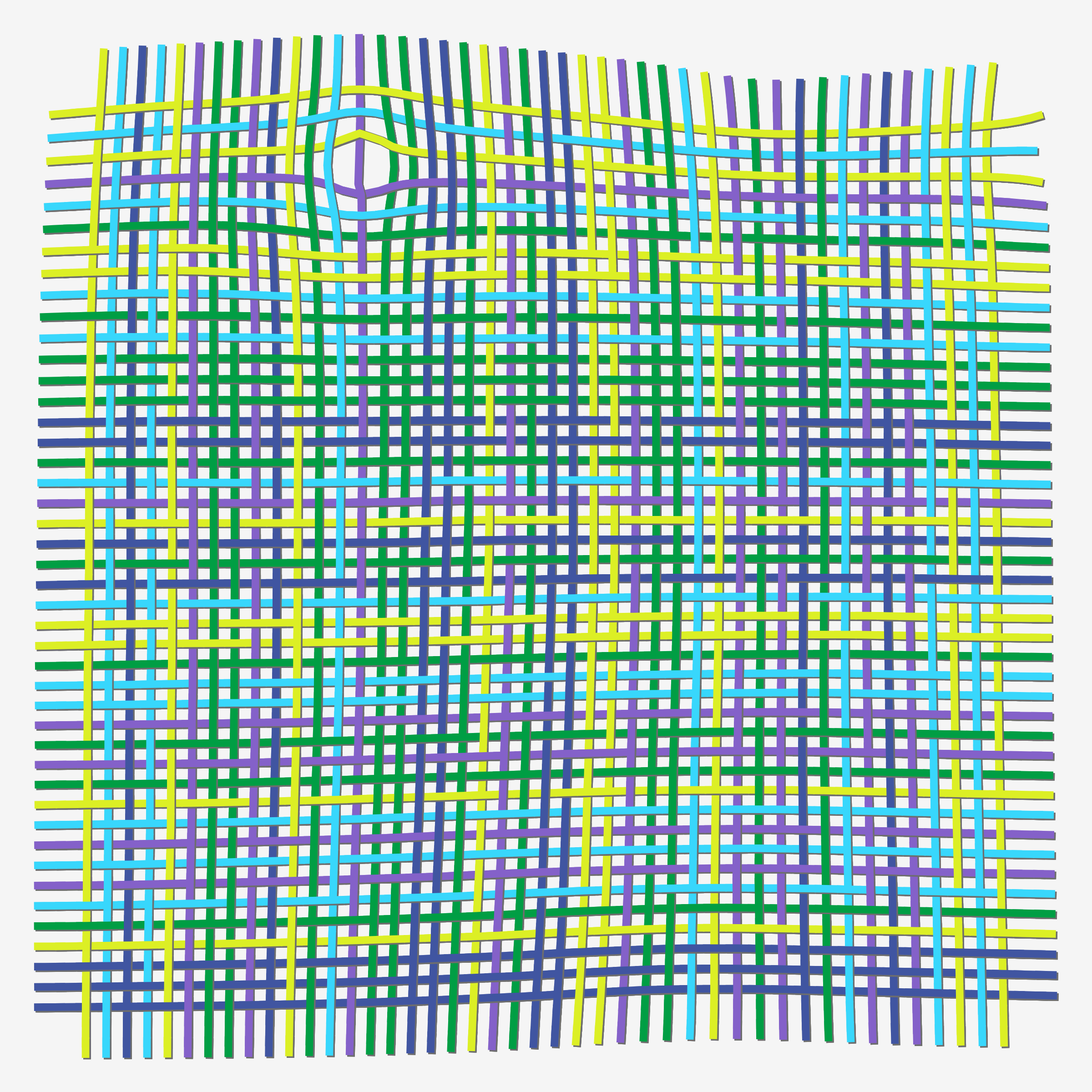 Art Blocks - Art Blocks v2 - Loom #190 - NFT # 213000190