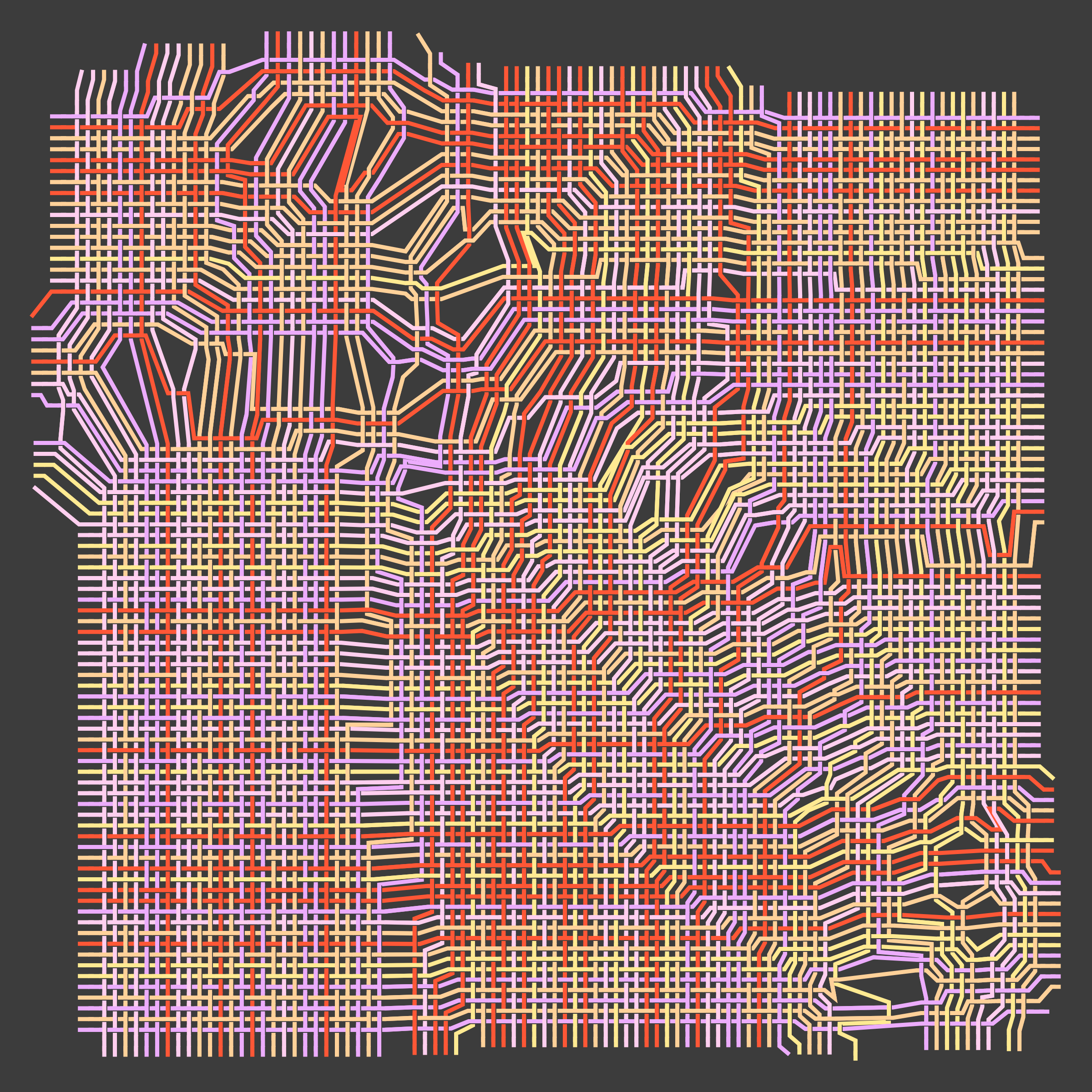 Art Blocks - Art Blocks v2 - Loom #192 - NFT # 213000192