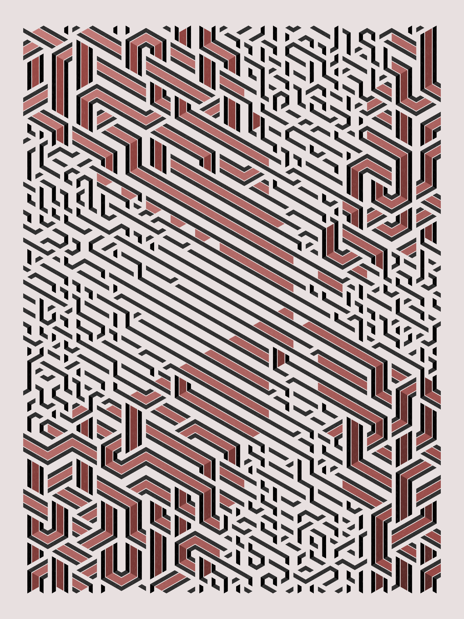 Art Blocks - Art Blocks v2 - Bent #5 - NFT # 214000005