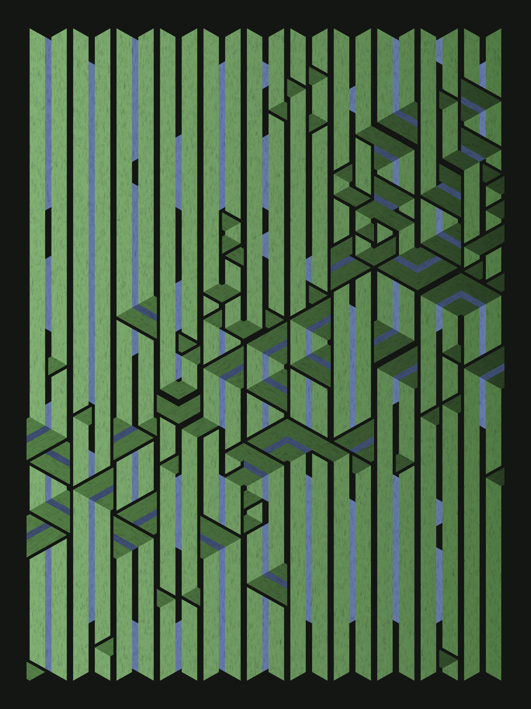 Art Blocks - Art Blocks v2 - Bent #6 - NFT # 214000006