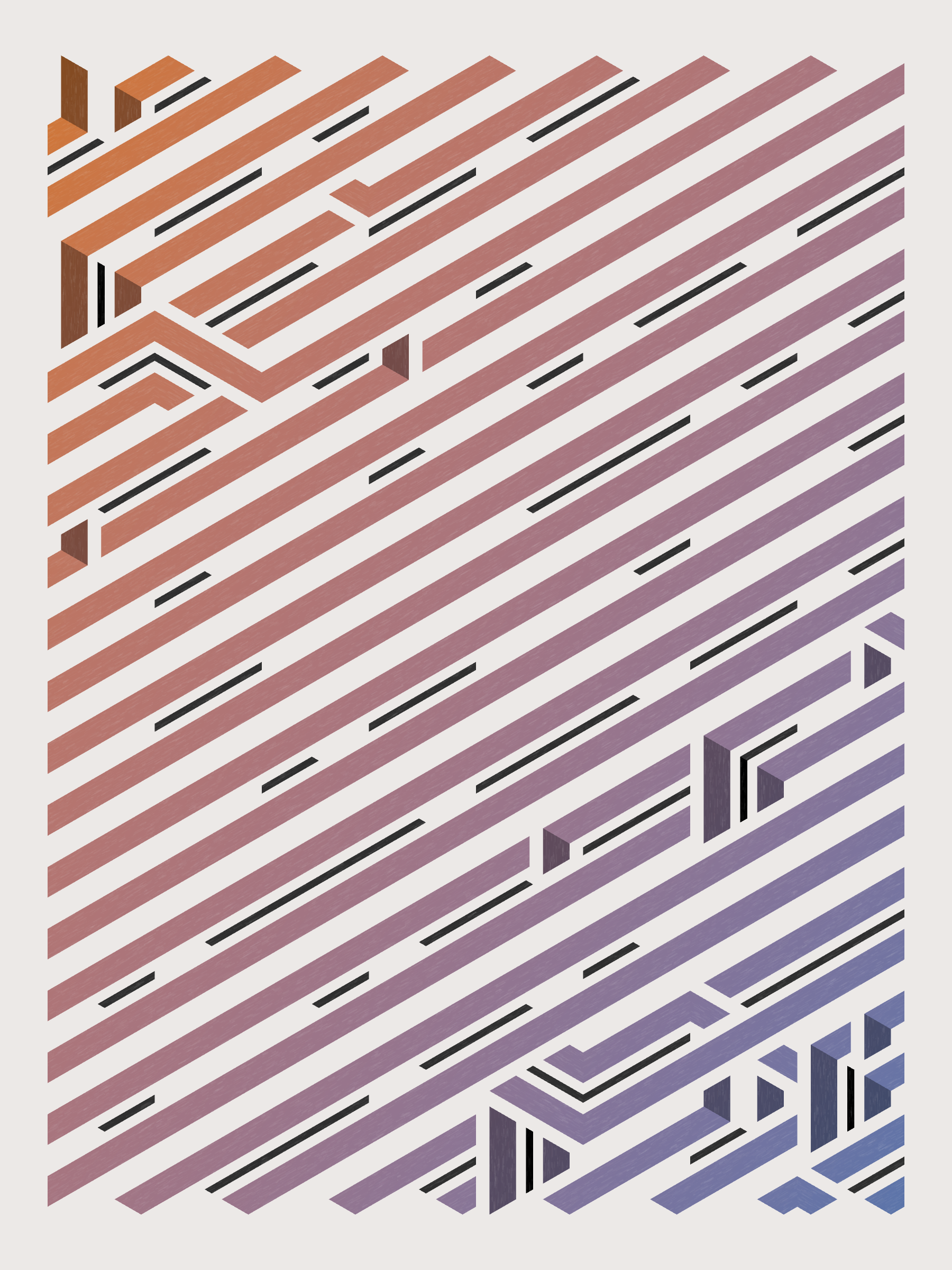 Art Blocks - Art Blocks v2 - Bent #12 - NFT # 214000012