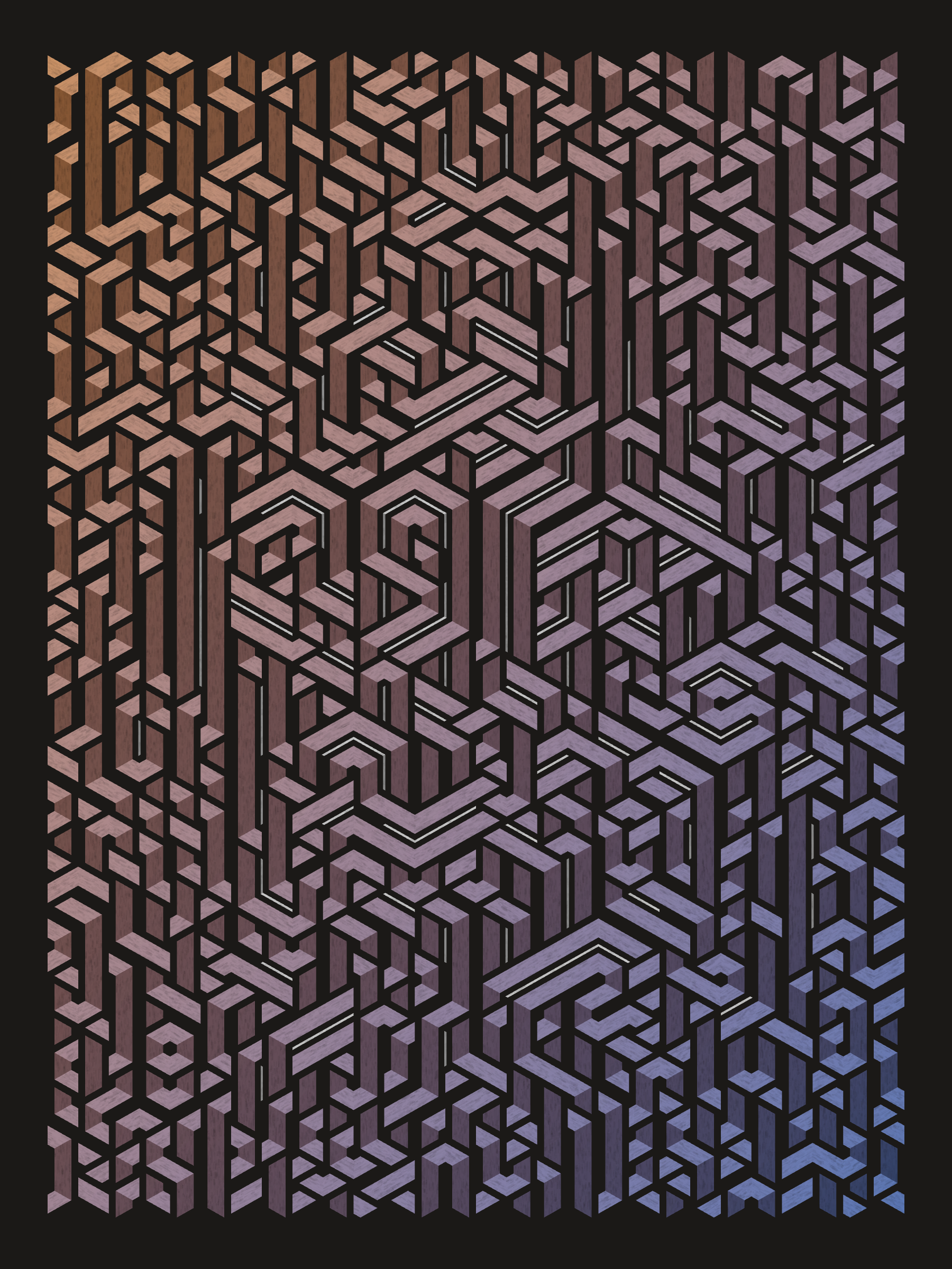 Art Blocks - Art Blocks v2 - Bent #15 - NFT # 214000015