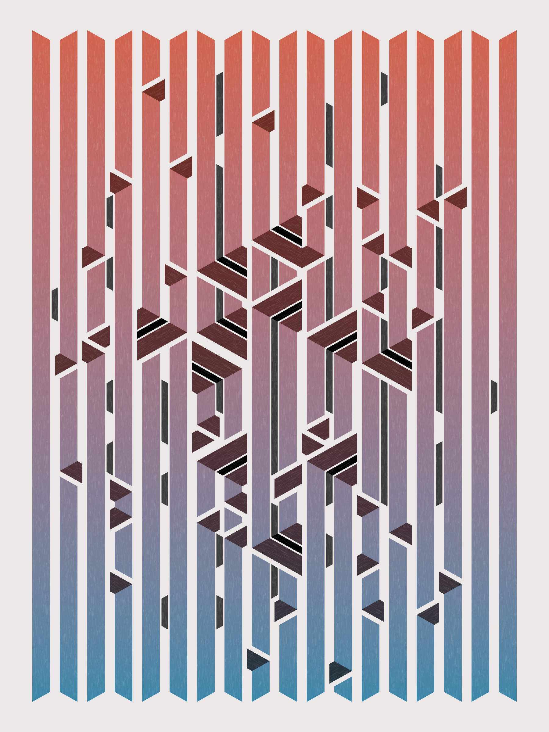 Art Blocks - Art Blocks v2 - Bent #19 - NFT # 214000019